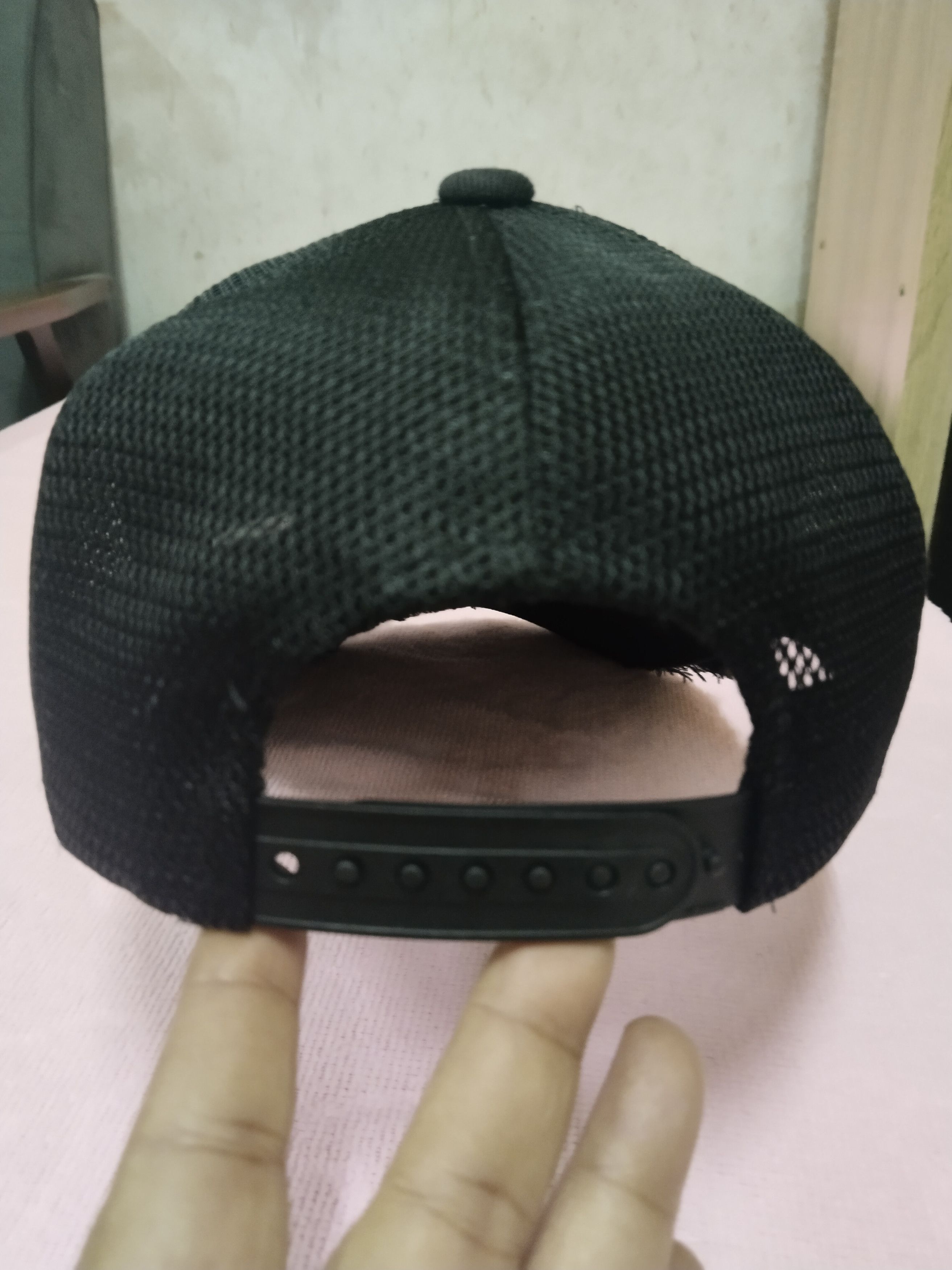 Japanese Brand RADY DISTRESSED STYLE TRUCKER BLACK CAP Size ONE SIZE - 5 Thumbnail