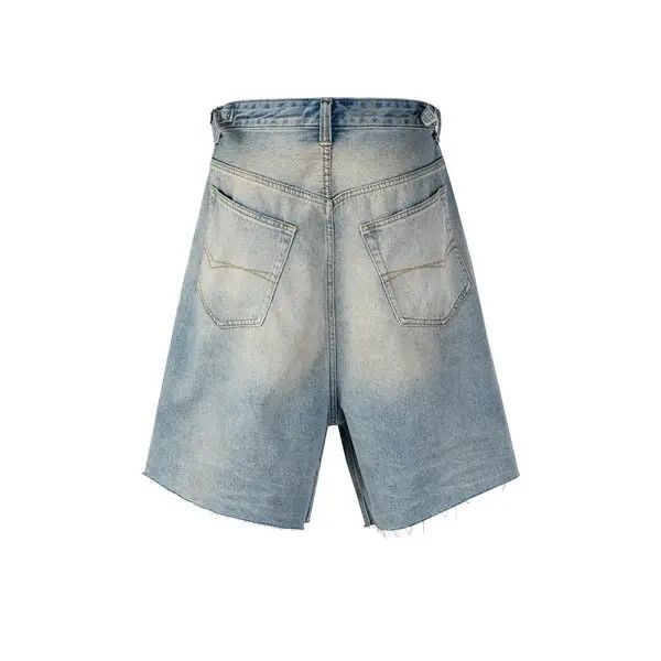 VIBE Street washed hip hop skateboard denim shorts Size US 34 / EU 50 - 3 Thumbnail