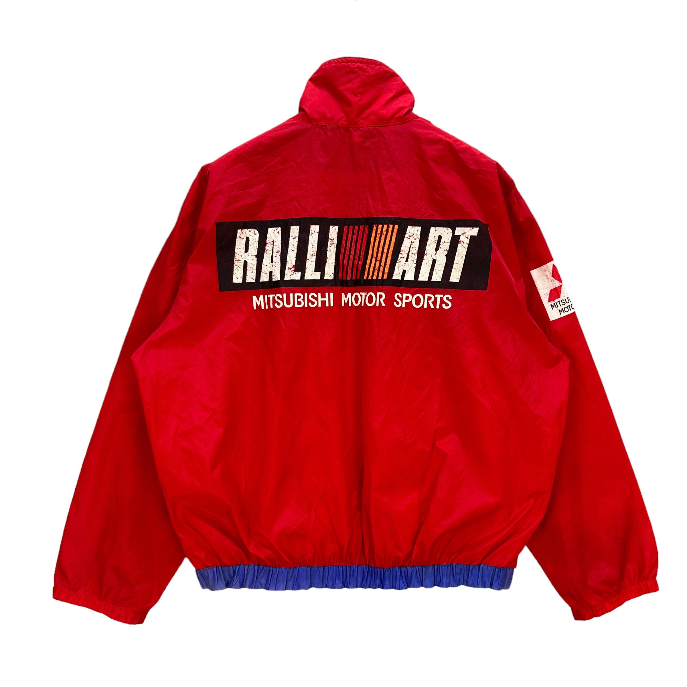 Vintage RALLI ART MITSUBISHI LANCEL MOTOR PORTS JACKET #7473-148 Size US L / EU 52-54 / 3 - 1 Thumbnail