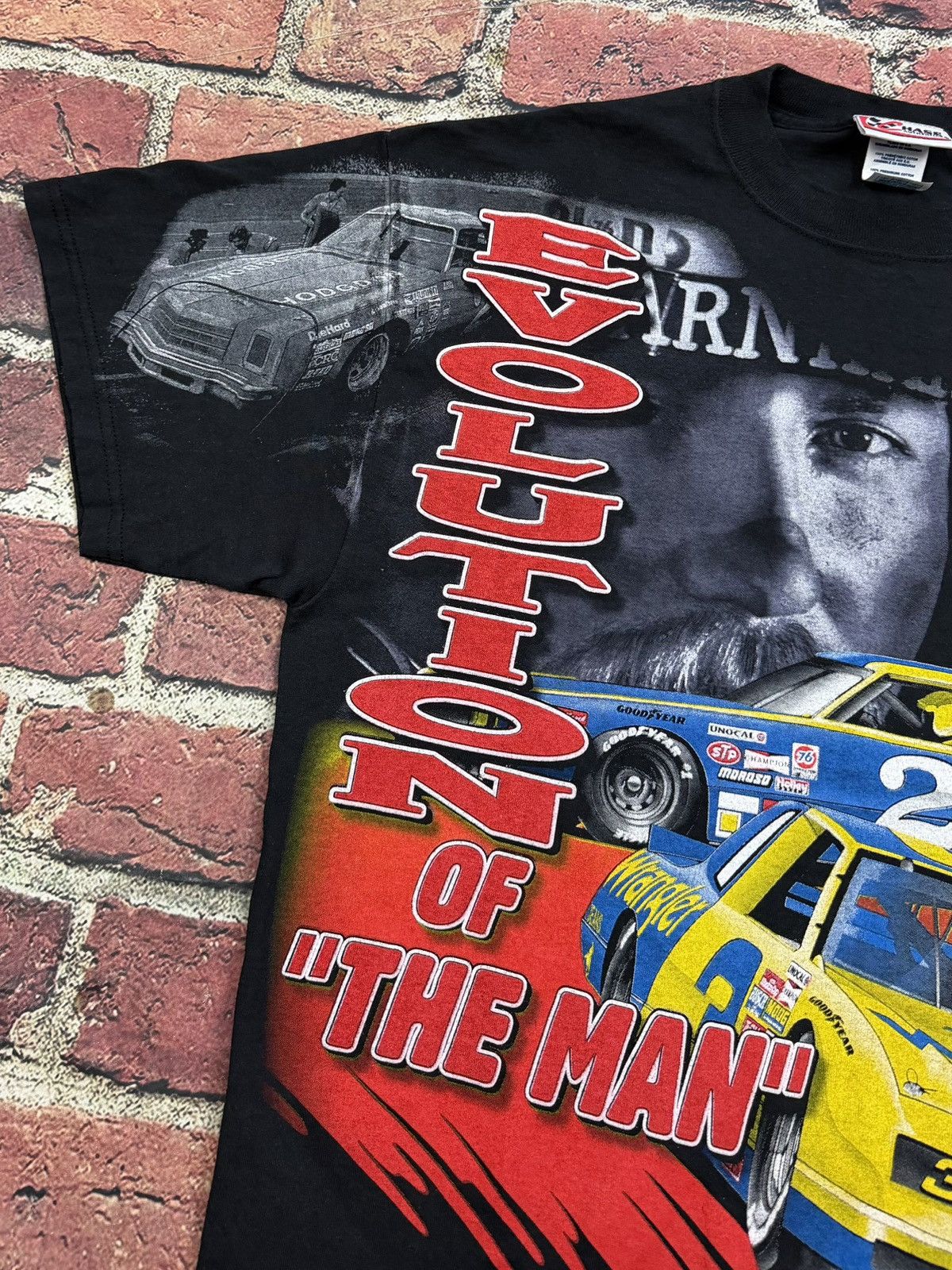 Chase Authentics Vintage Dale Earnhardt Tee Evolution Of The Man AOP Nascar Size US L / EU 52-54 / 3 - 5 Thumbnail