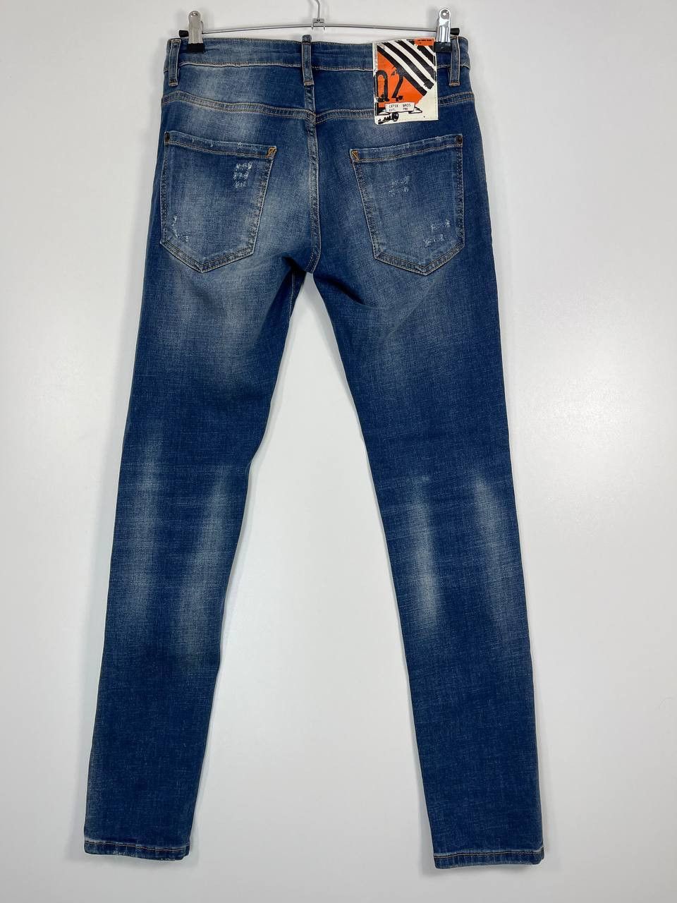 Dsquared2 Dsquared2 Blue Distressed Skinny Jeans Denim Mens Size 44 Size US 44 / EU 60 - 4 Thumbnail