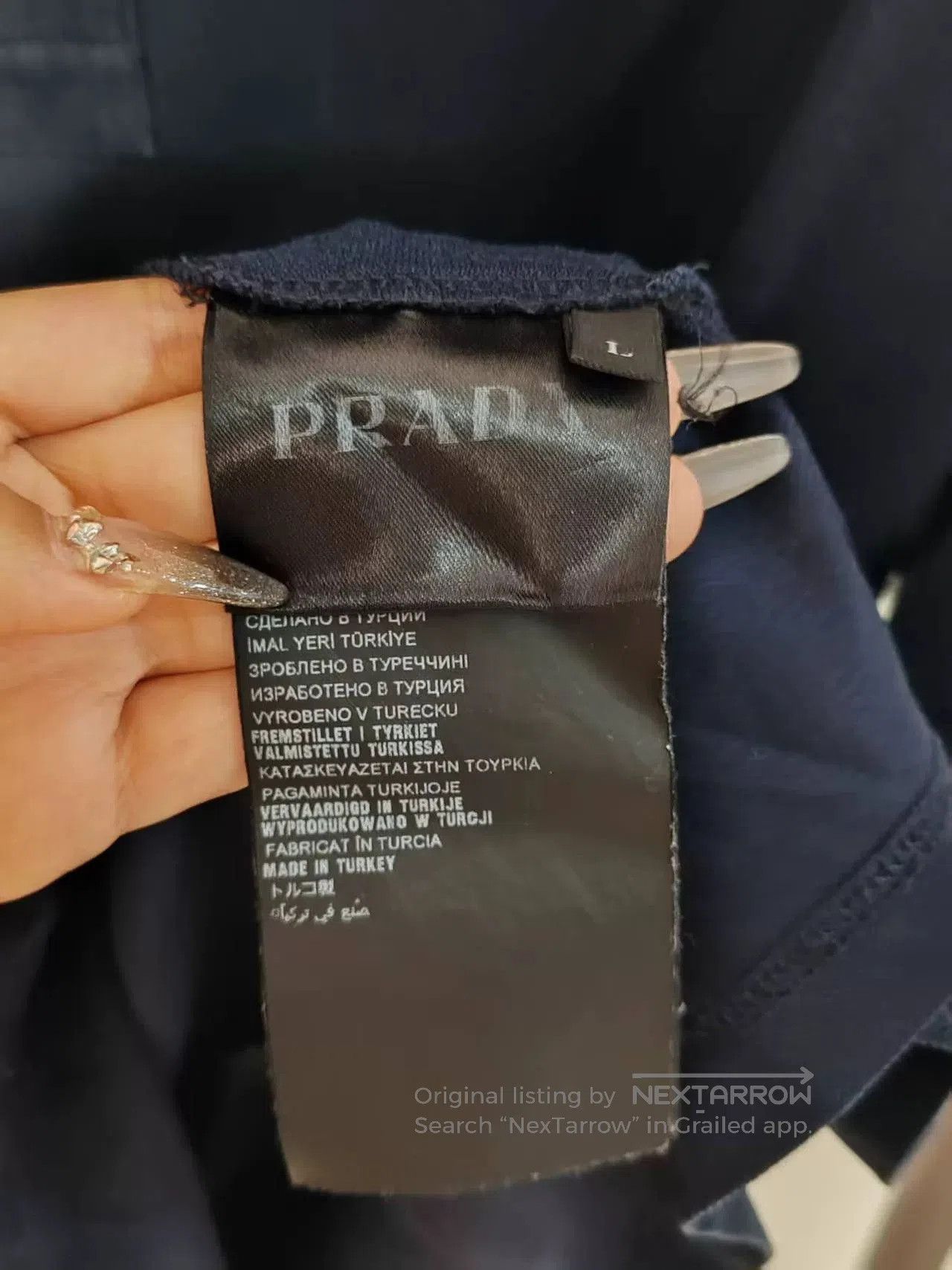 Prada Prada Triangle Logo Short Sleeve Shirt. Size US M / EU 48-50 / 2 - 4 Thumbnail
