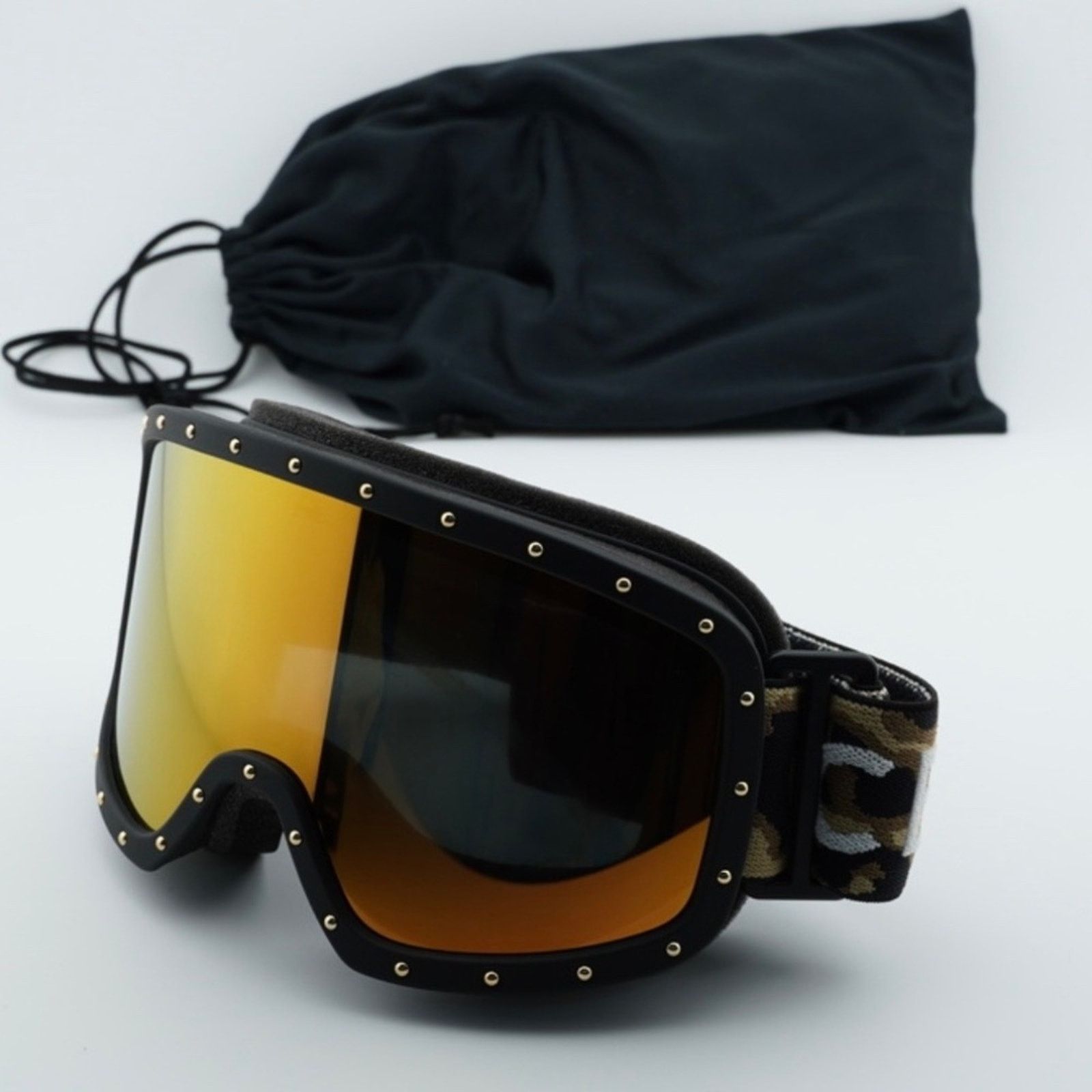 Celine New! Celine Ski Mask C40196U 99C, Gold Mirror, Authentic Size ONE SIZE - 1 Thumbnail