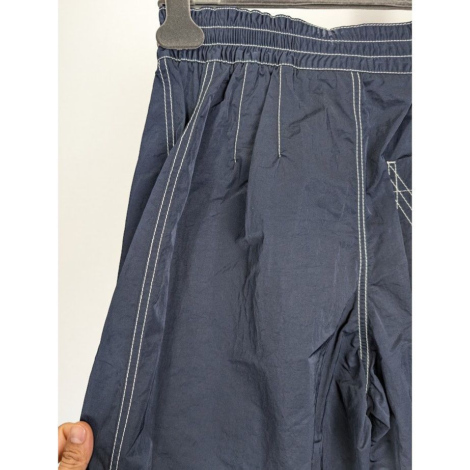 Bottega Veneta o1rshd1 Tech Nylon Trousers in Navy Size US 30 / EU 46 - 14 Thumbnail