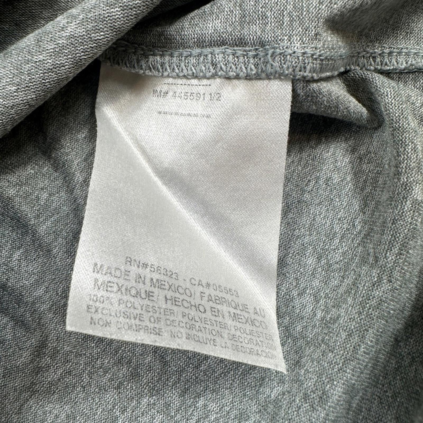 Nike Nike Dri Fit T Shirt Men M Gray Athletic Short Sleeve Swoosh Size US M / EU 48-50 / 2 - 6 Thumbnail