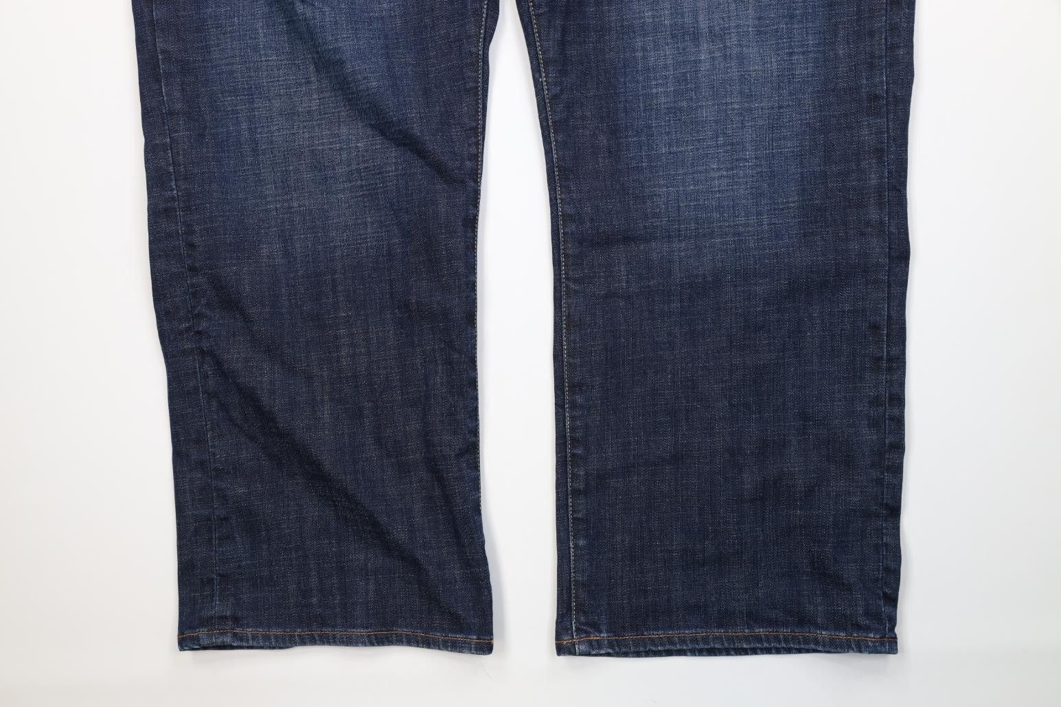 Lucky Brand Vintage Y2K Lucky Brand Relaxed Straight Wide Leg Jeans Blue Size US 44 / EU 60 - 4 Thumbnail