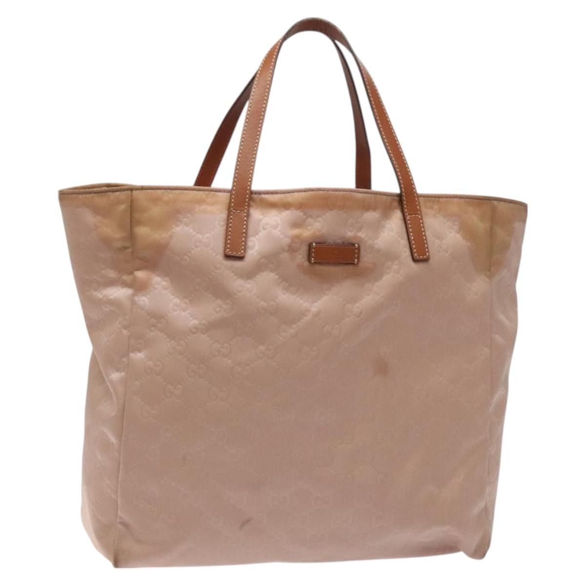 Gucci GUCCI GG Canvas Hand Bag Pink Size ONE SIZE - 1 Thumbnail