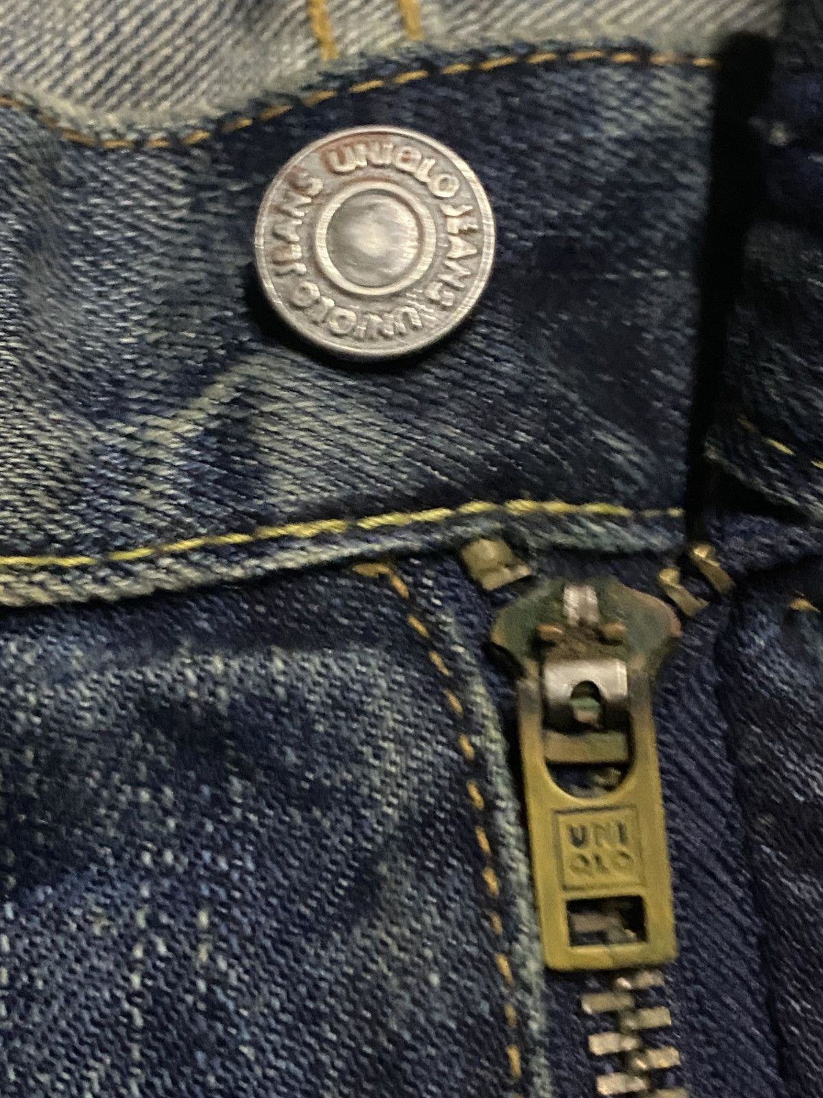 Uniqlo Vintage Japanese Brand Uniqlo S-002 Mud Wash Baggy Jeans Size US 38 / EU 54 - 9 Thumbnail