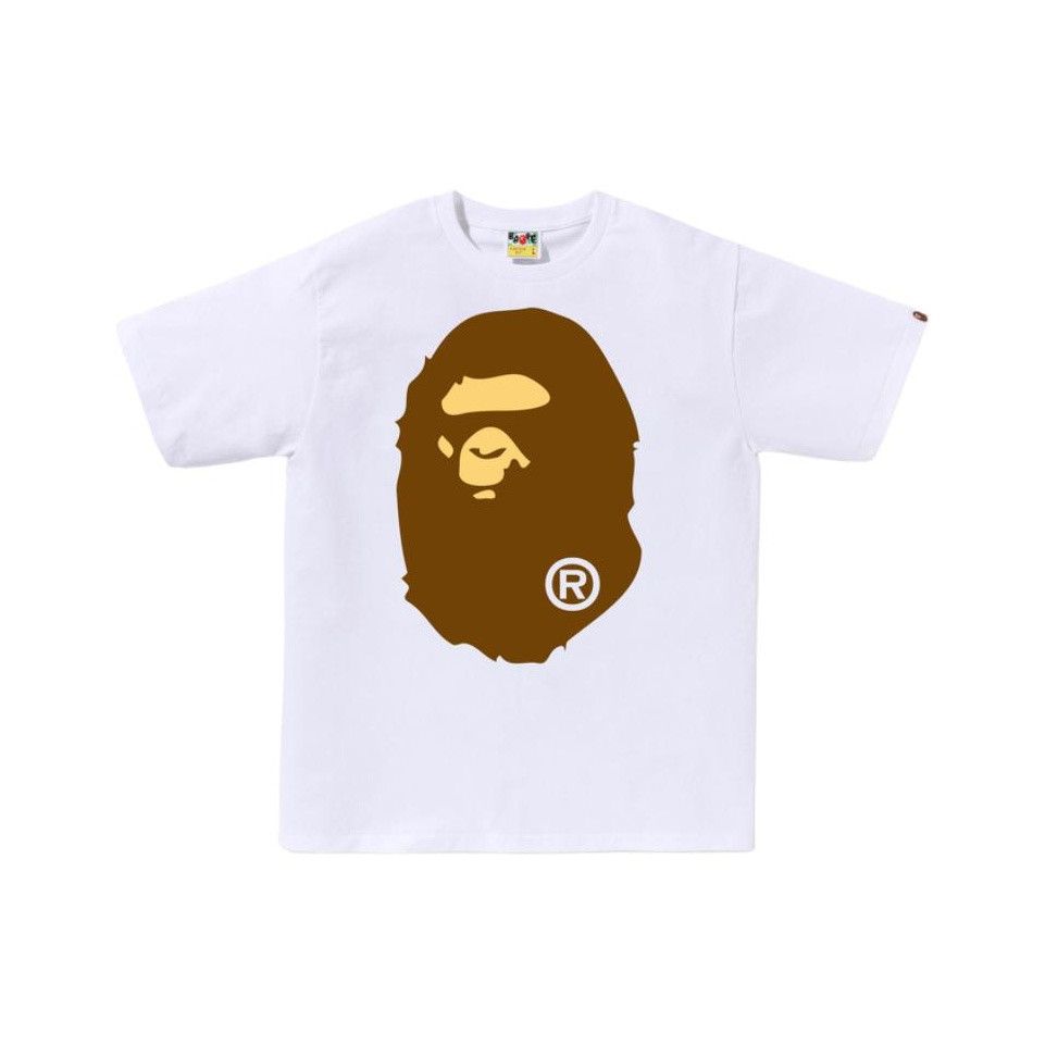 Bape A BATHING APE Ape Head Graphic T-Shirt Size M Size US M / EU 48-50 / 2 - 1 Thumbnail