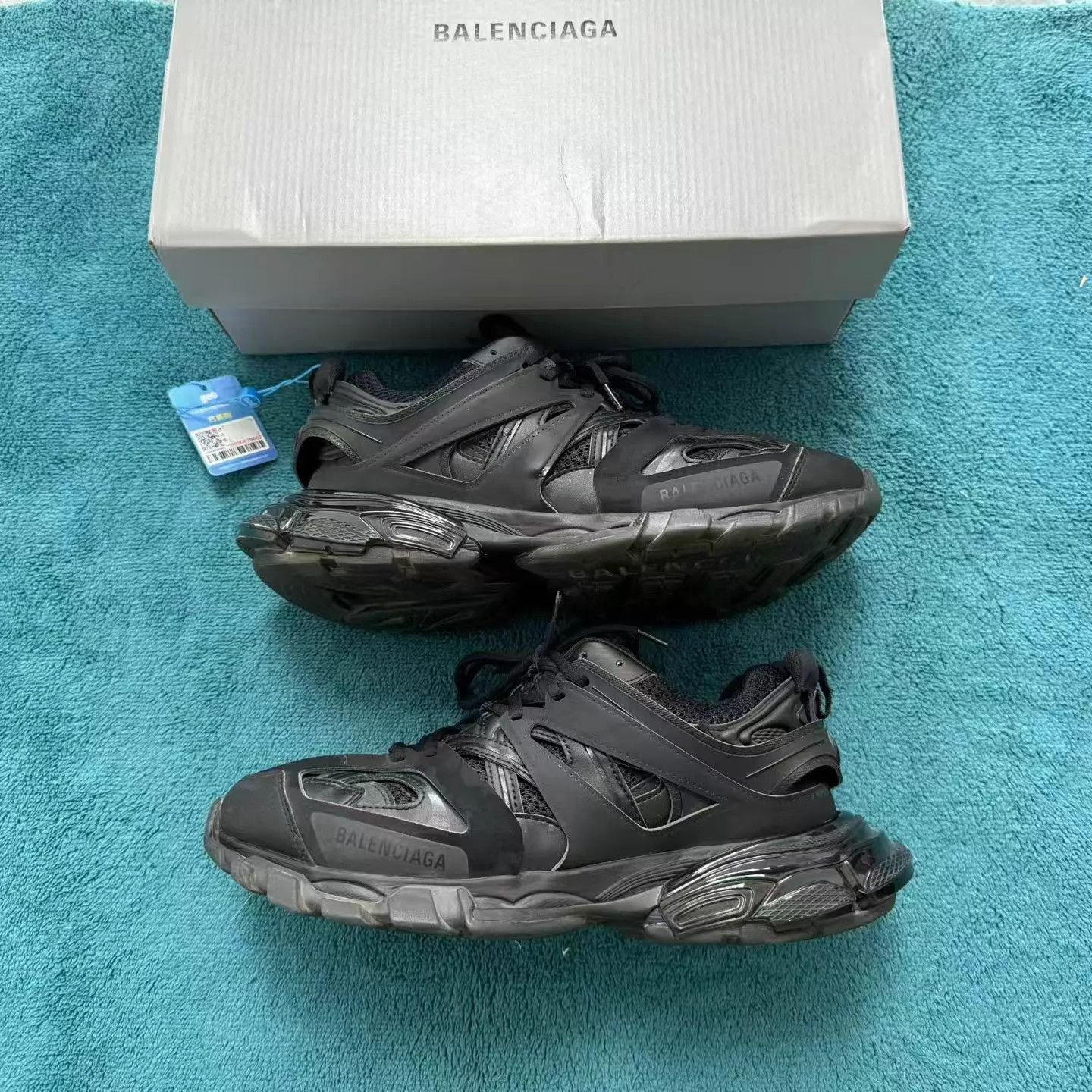 Balenciaga Balenciaga Track Black Super New 42 Size US 9 / EU 42 - 3 Thumbnail