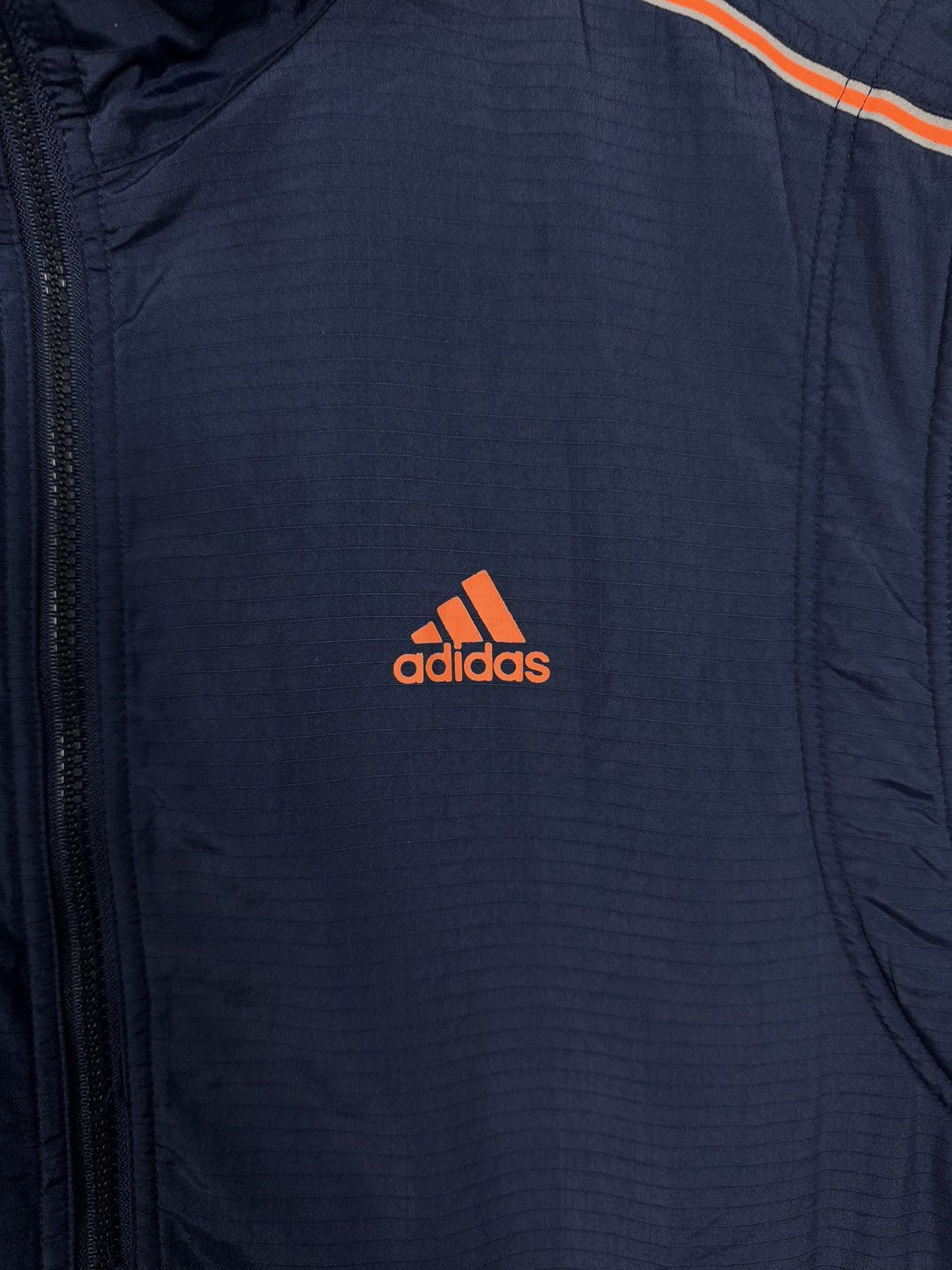 Adidas Adidas Vintage 90a Reversible Vest Full Zip Gilet Y2K Size L Size US L / EU 52-54 / 3 - 7 Thumbnail