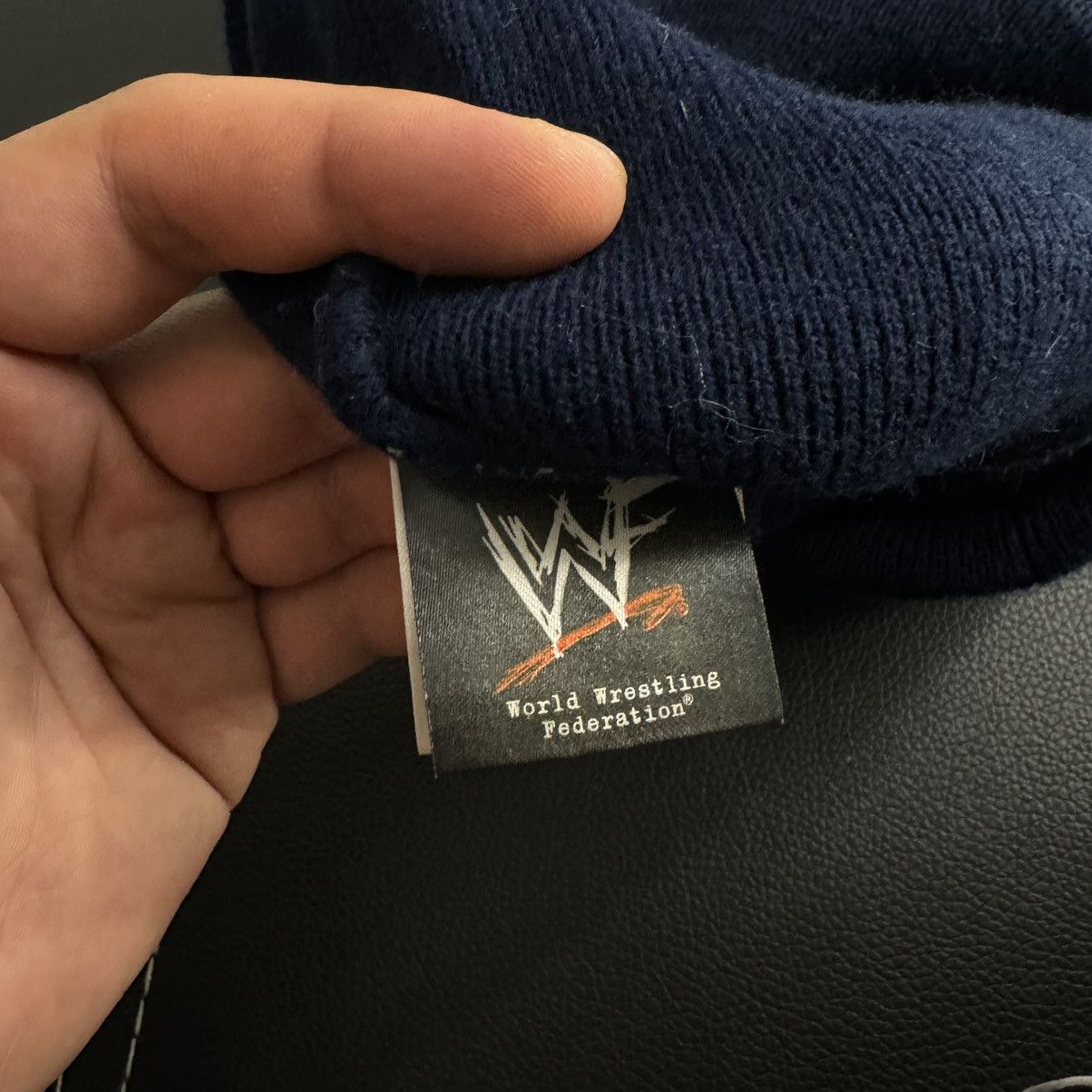 WWE Vintage 2001 The Rock WWF Beanie Hat Size ONE SIZE - 5 Thumbnail
