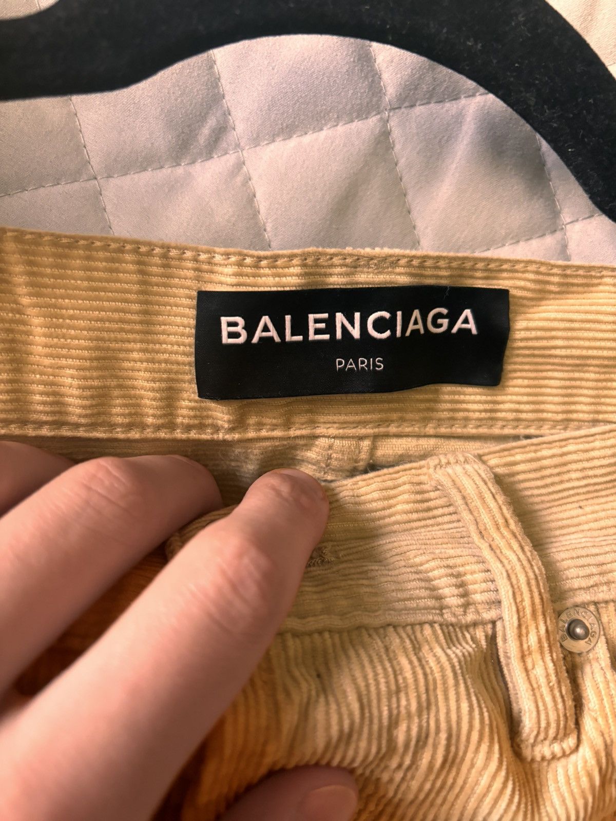 Balenciaga Balenciaga SS18 Corduroy Convertible Runway Pants Size US 30 / EU 46 - 3 Thumbnail
