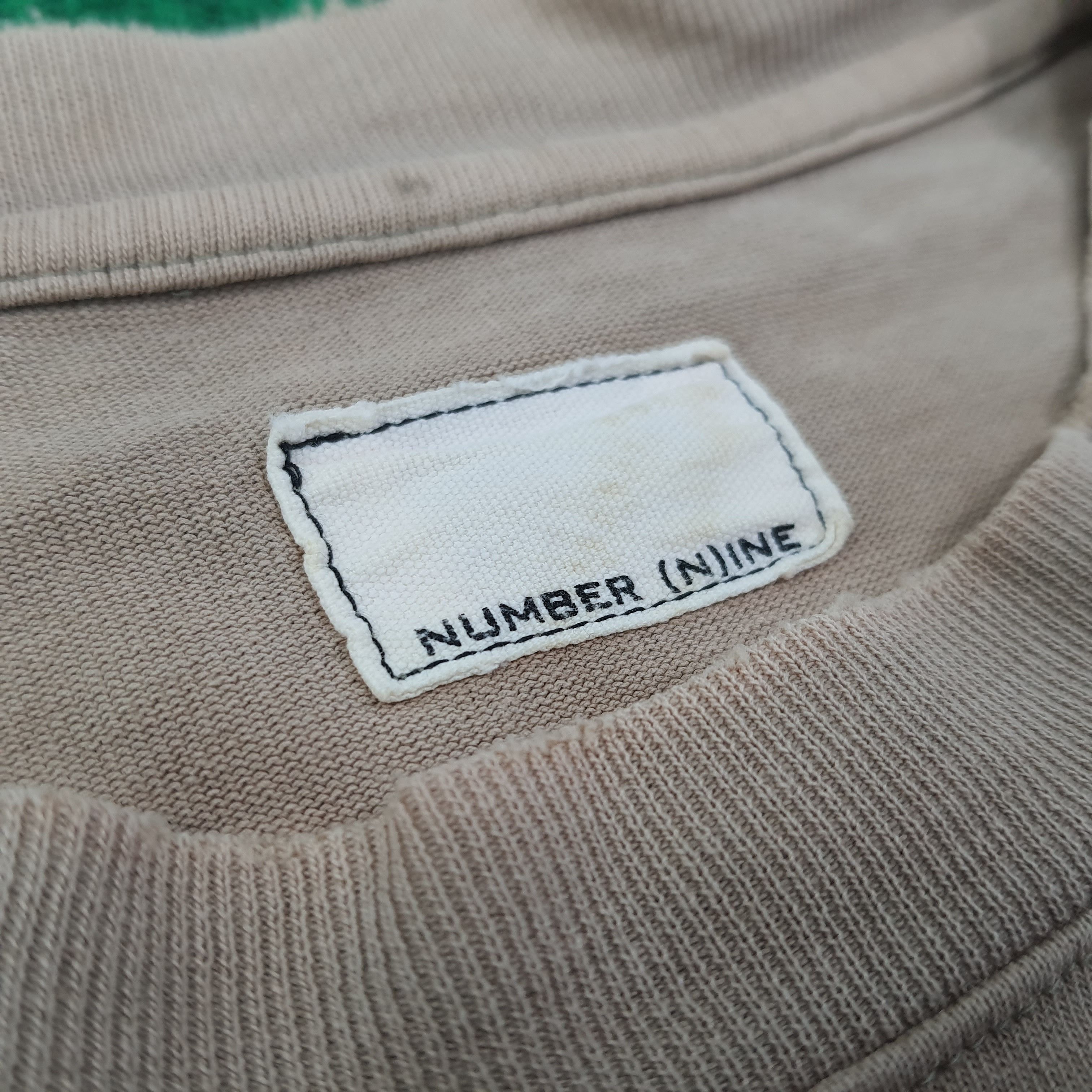 Number (N)ine Vintage Number Nine Streetwear Tshirt C267N57 Size US XL / EU 56 / 4 - 5 Thumbnail