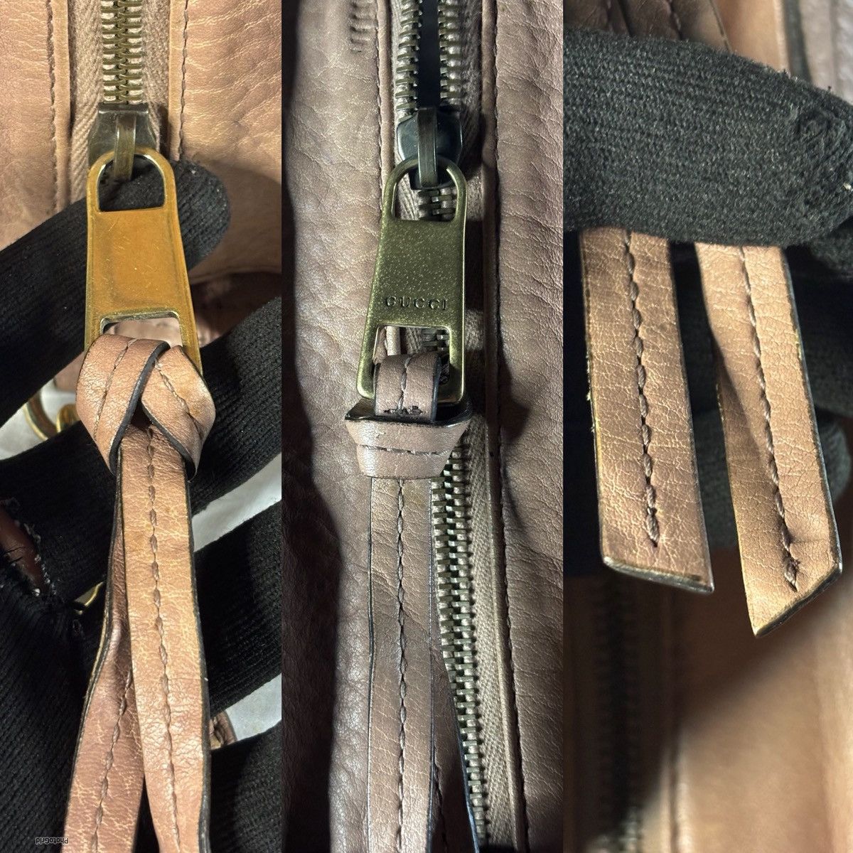 Gucci (very worn) Gucci Japan Exclusive 2 Way Bag sakura Size ONE SIZE - 18 Thumbnail