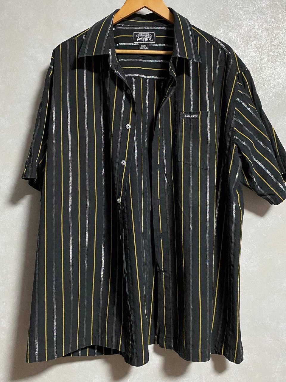 Avirex Avirex US Stripped Button Up Shirt Size US XXL / EU 58 / 5 - 1 Thumbnail