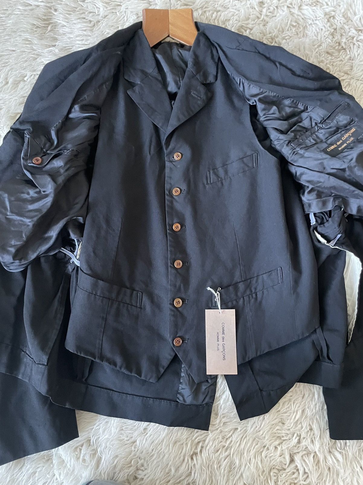 Comme des Garcons Homme Plus Comme des Garçons Homme Plus Blazer (Spring/Summer 19) Size 36R - 5 Thumbnail