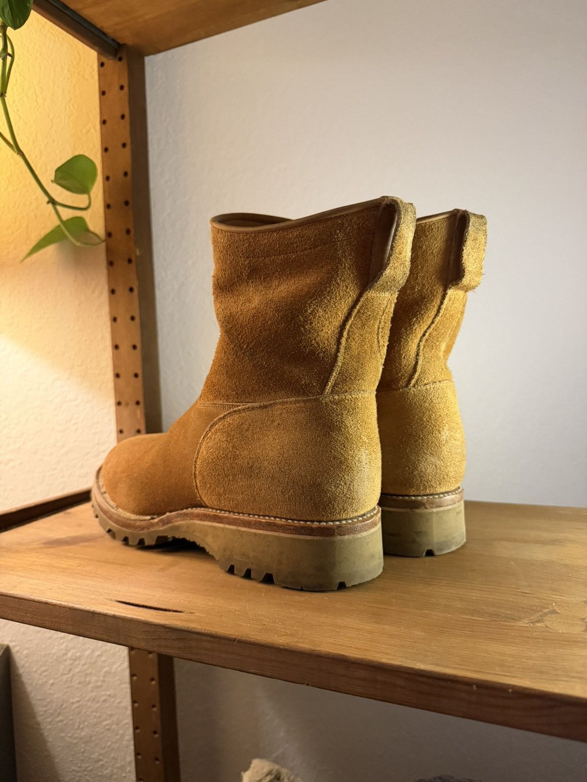 Viberg VIBERG ROPER BOOT WHEAT ROUGHOUT Size US 9 / EU 42 - 2 Thumbnail