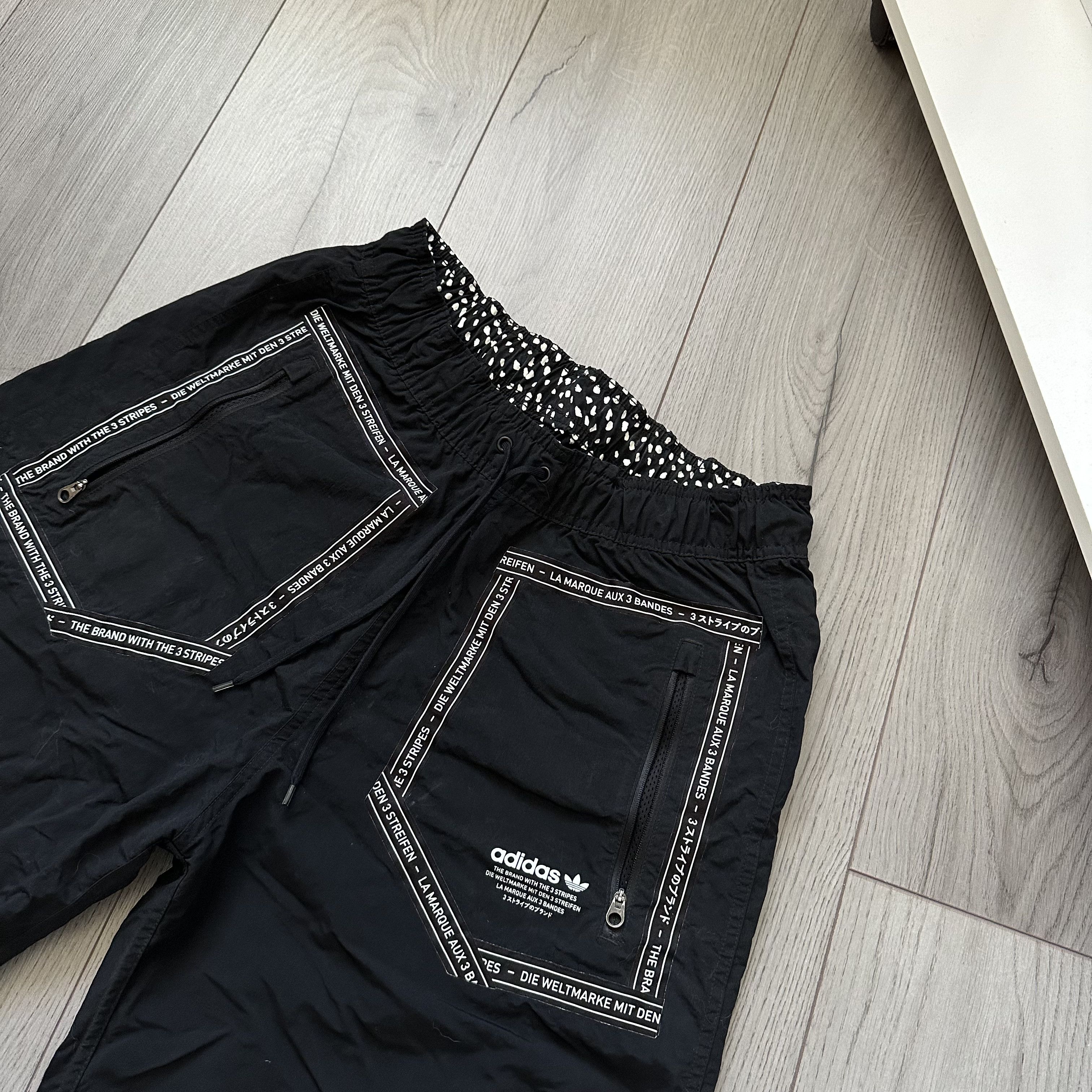 Adidas Adidas Reversible Japanese Style Nylon Drill track Shorts Size US 32 / EU 48 - 3 Thumbnail