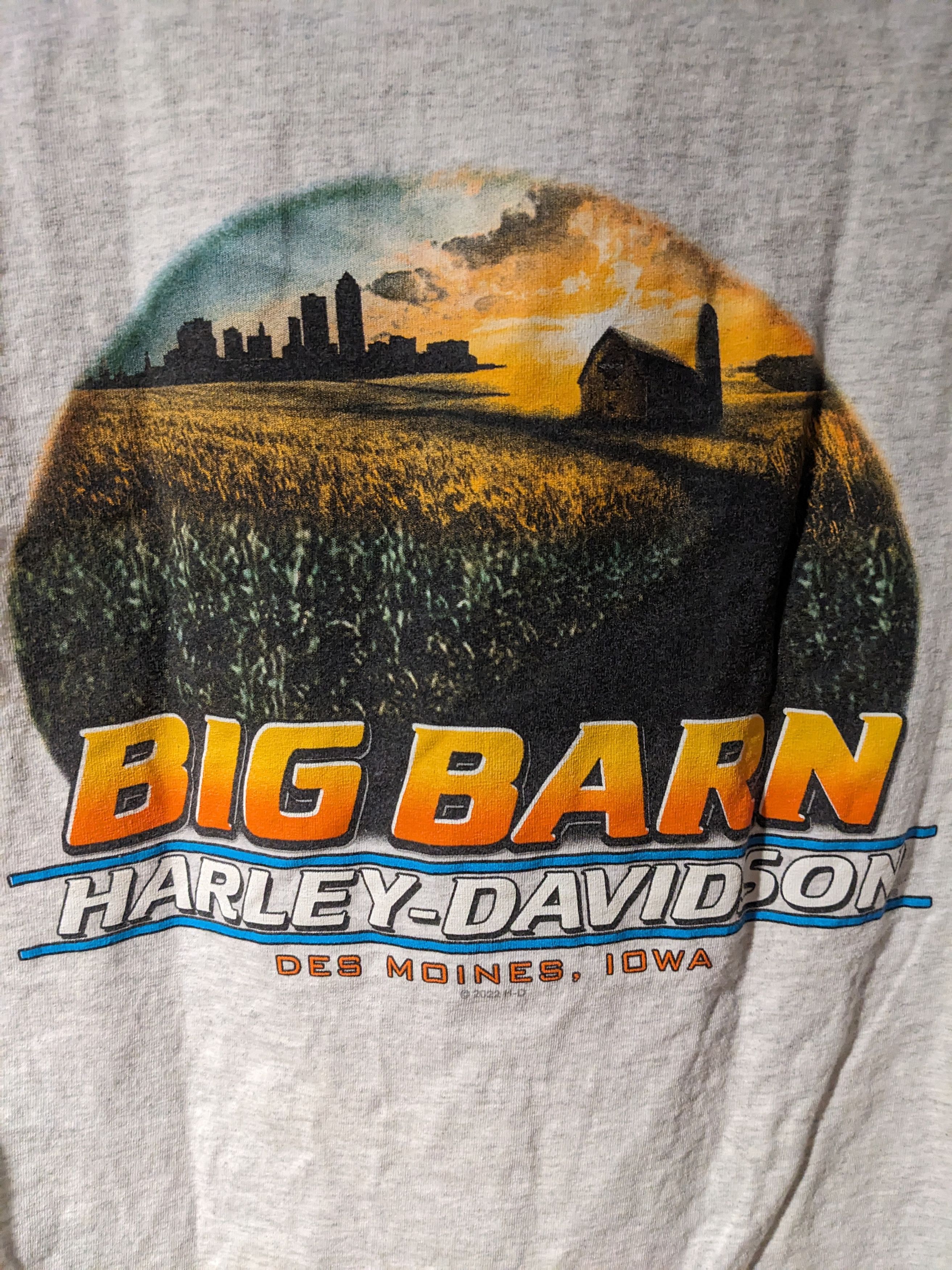 Harley Davidson × Other Harley Davidson Motorcycle Legendary Iowa Gray Large T-Shirt Size US L / EU 52-54 / 3 - 7 Thumbnail