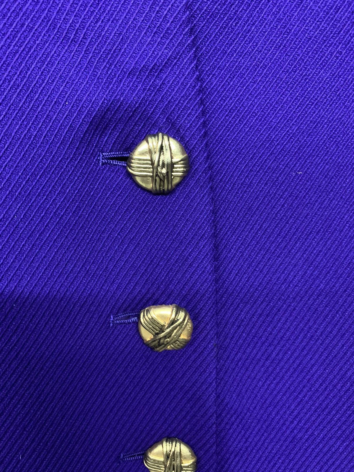 Designer × Yves Saint Laurent Rare Yves Saint Laurent Button Ups Blazer Jacket Size M / US 6-8 / IT 42-44 - 8 Thumbnail