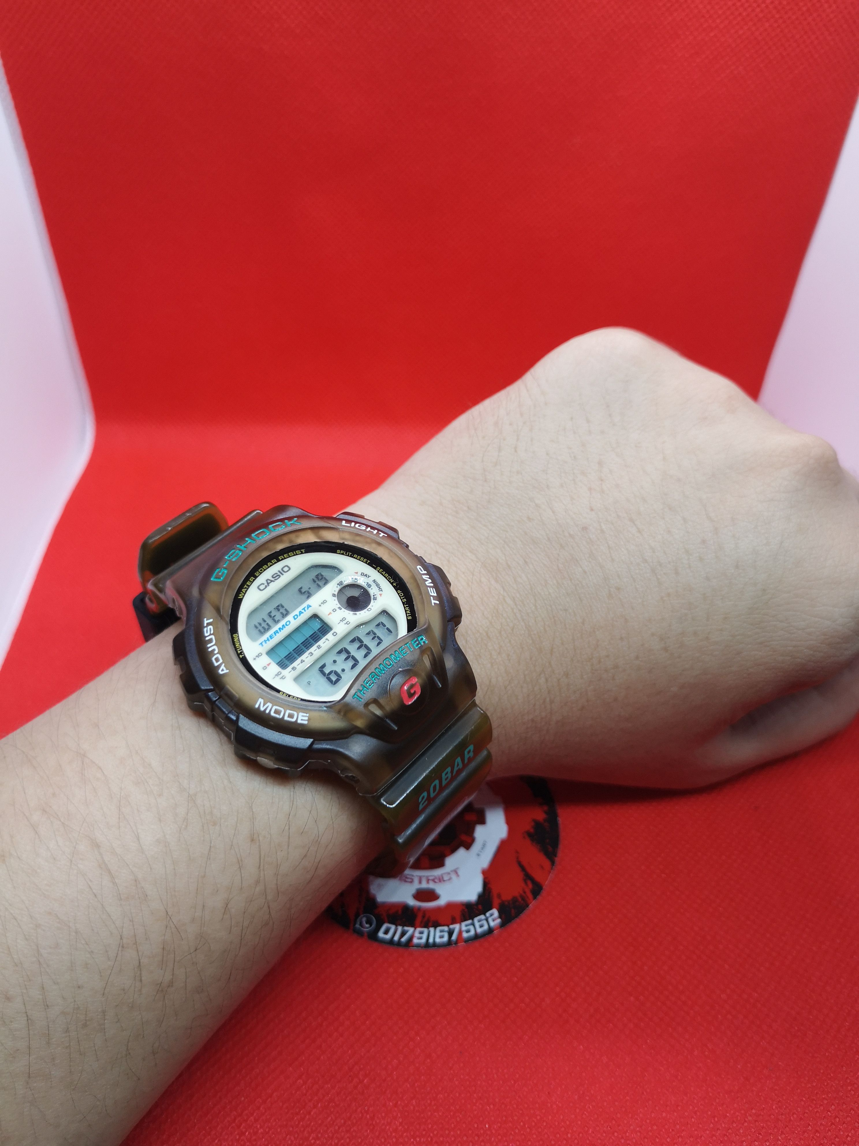 G Shock Vintage G-Shock DW- 6100 Thermometer Size ONE SIZE - 8 Thumbnail