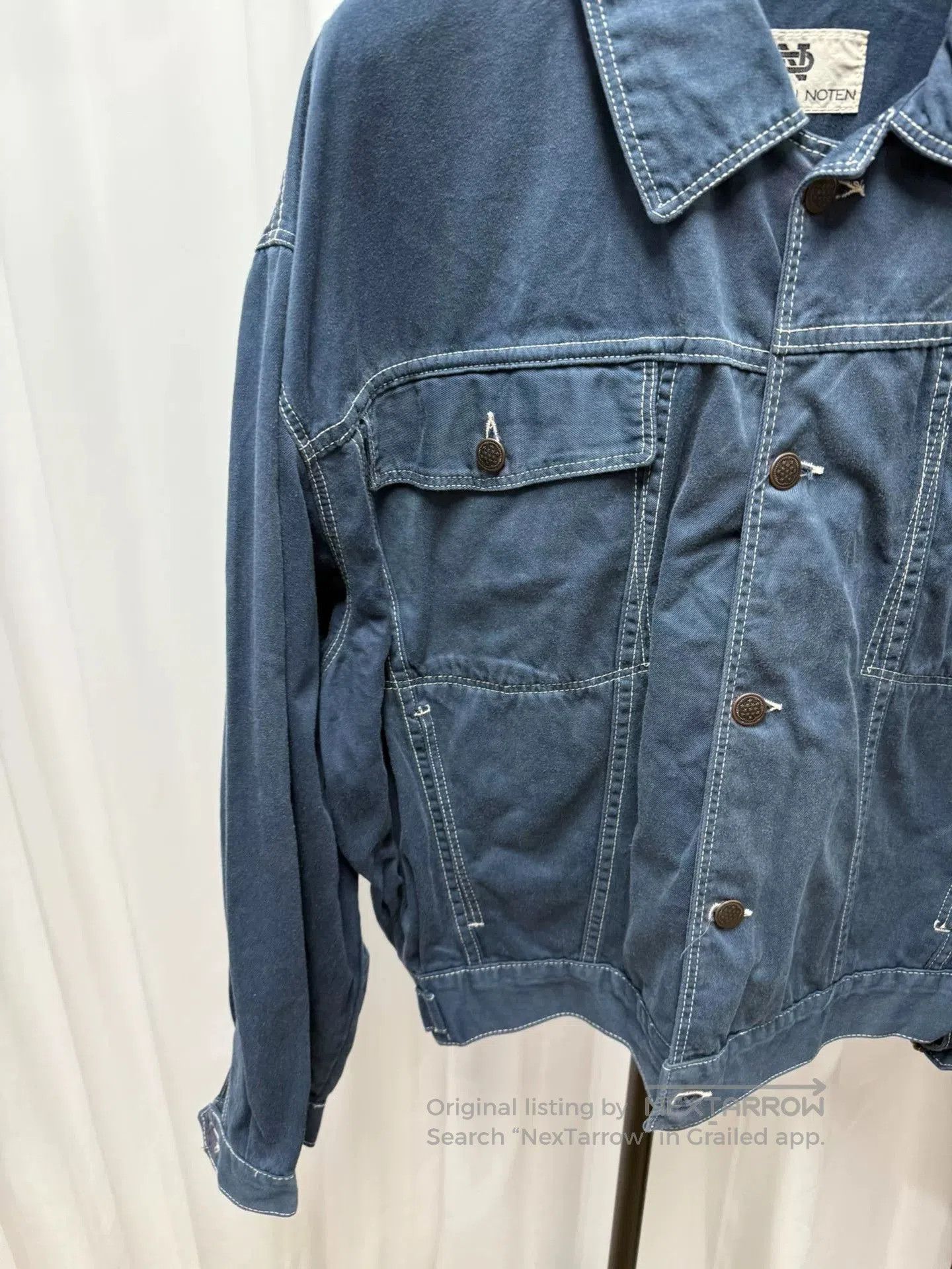 Dries Van Noten drapes van noten canvas oversized jacket. Size US L / EU 52-54 / 3 - 3 Thumbnail