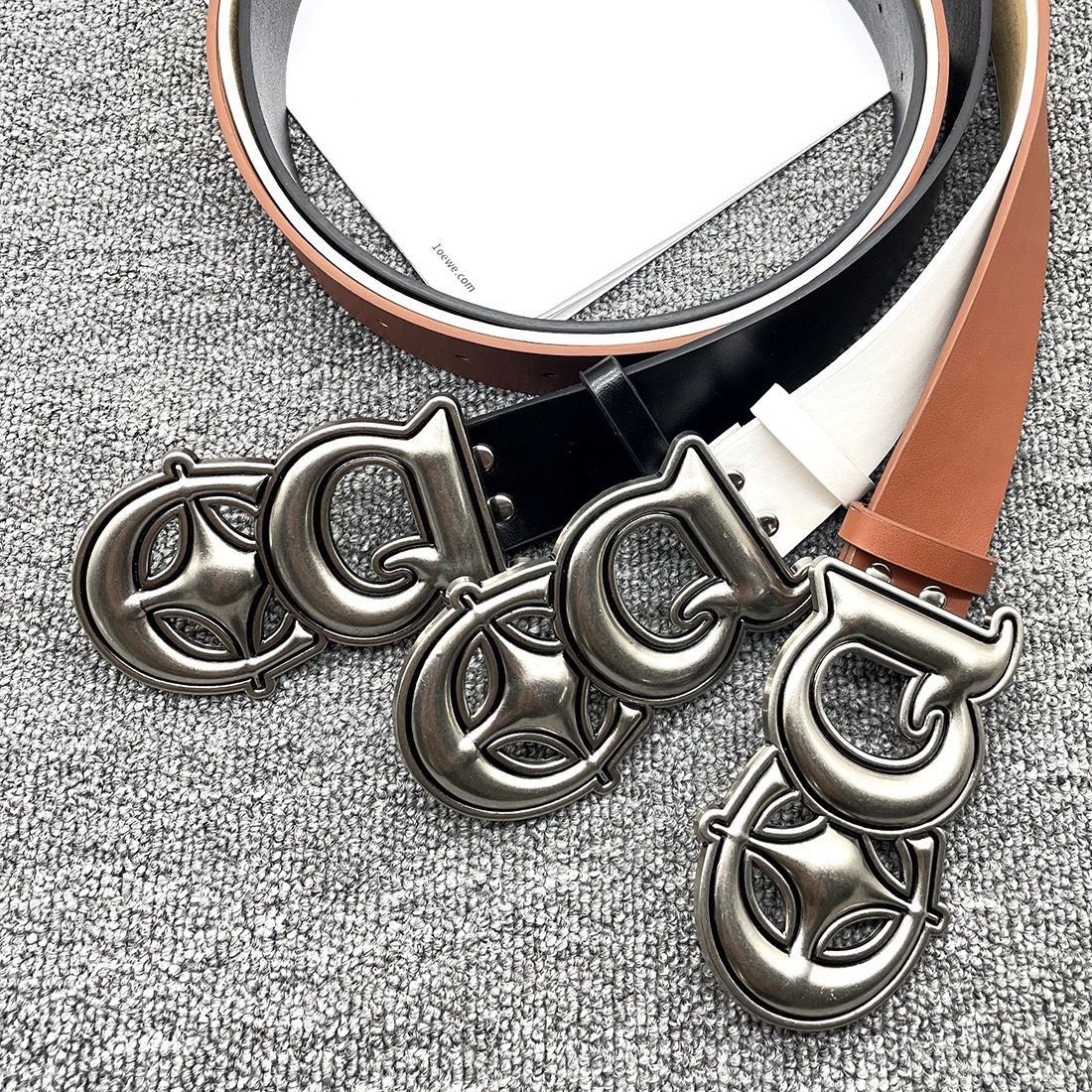 Designer Matchless Vintage Belt Riveted Belts Menswear Accessories Size ONE SIZE - 2 Thumbnail