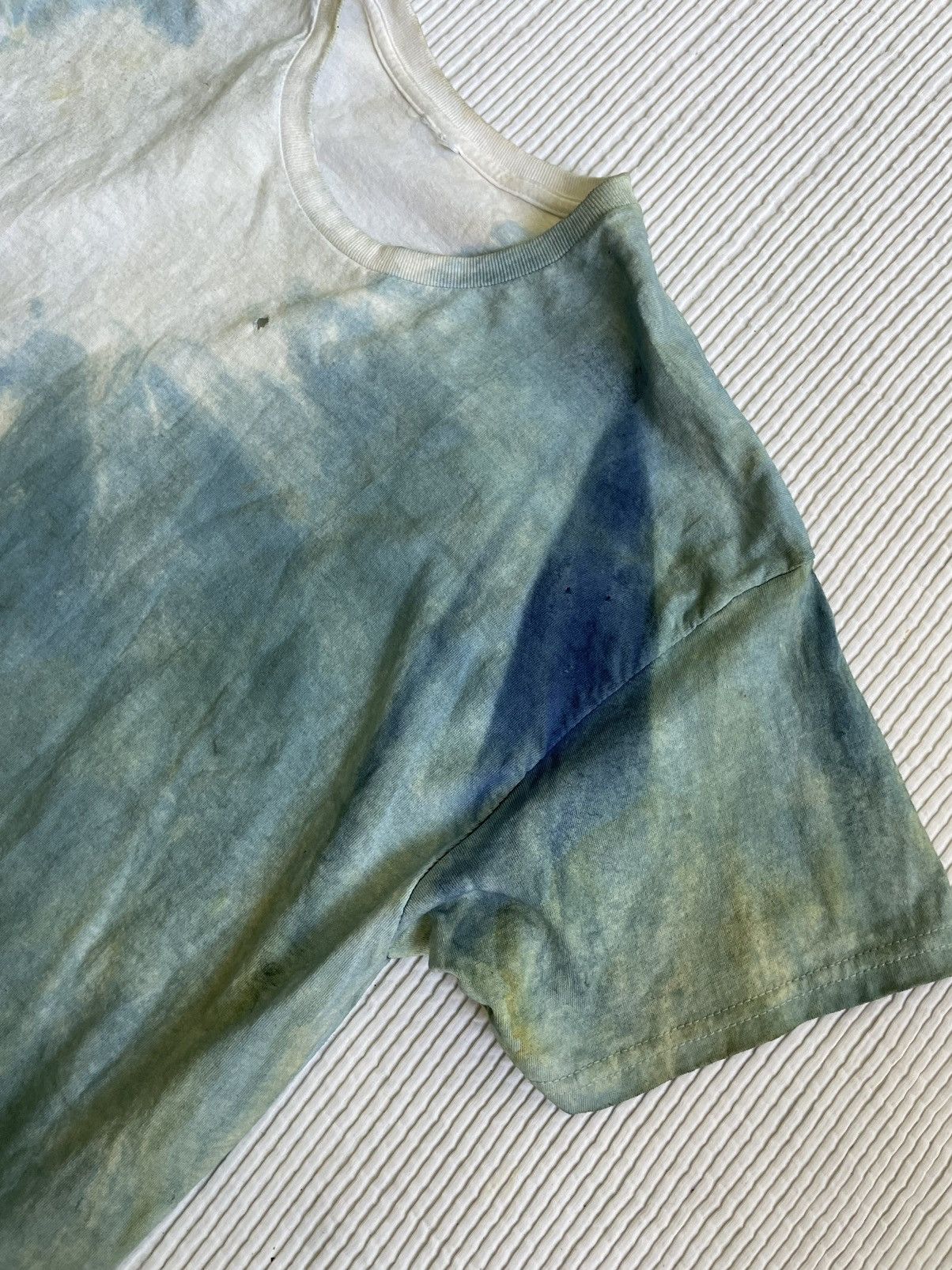 Indigo Sunburn Indigo Fade Wavy Tee Size US L / EU 52-54 / 3 - 3 Thumbnail
