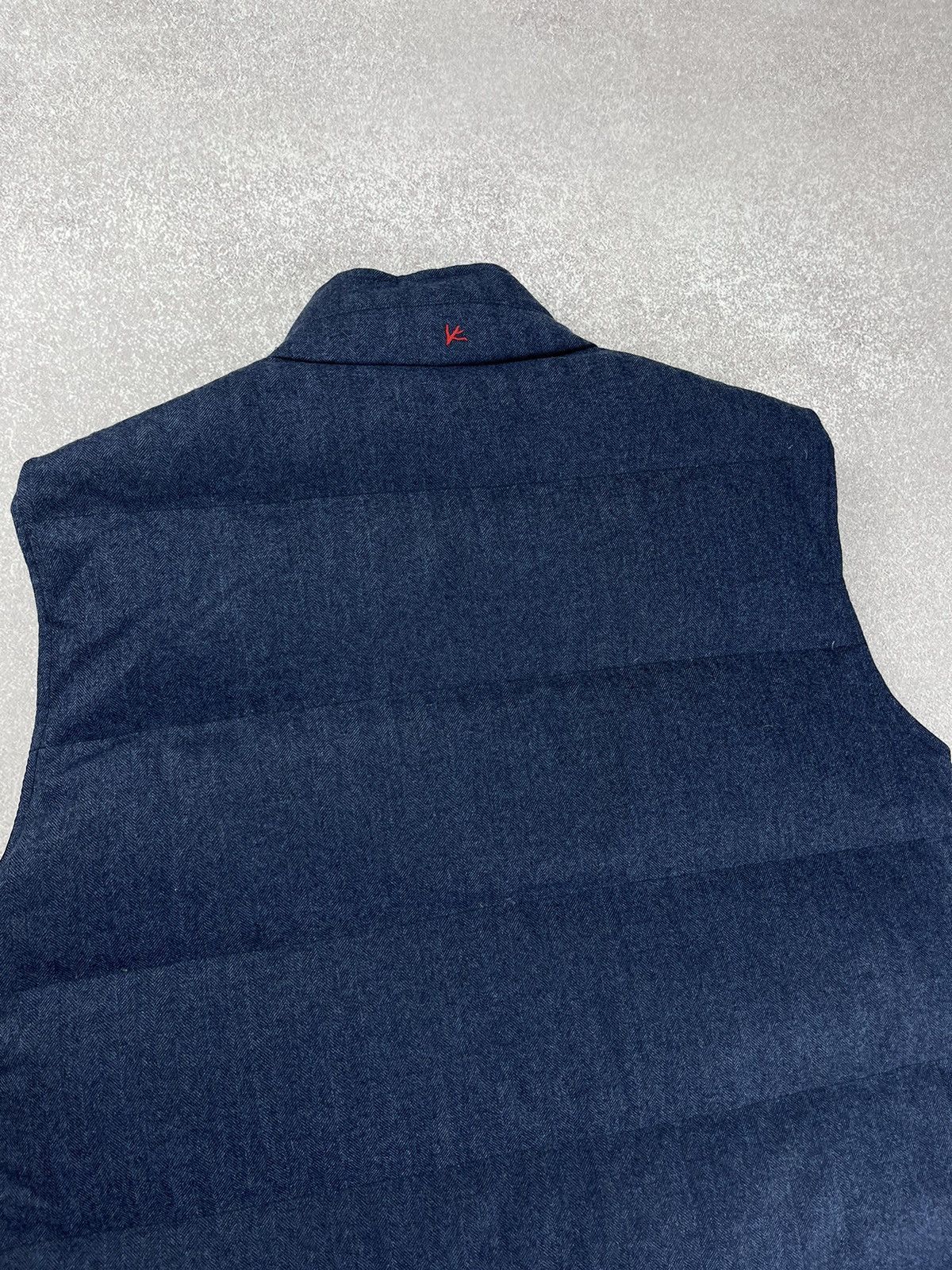 Isaia Isaia Lana Wool Down Puffer Vest Size 50 Size US M / EU 48-50 / 2 - 16 Thumbnail