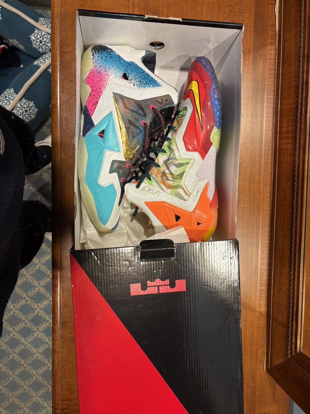Nike Size 11 - Nike LeBron 11 Premium What The LeBron Size US 11 / EU 44 - 5 Thumbnail