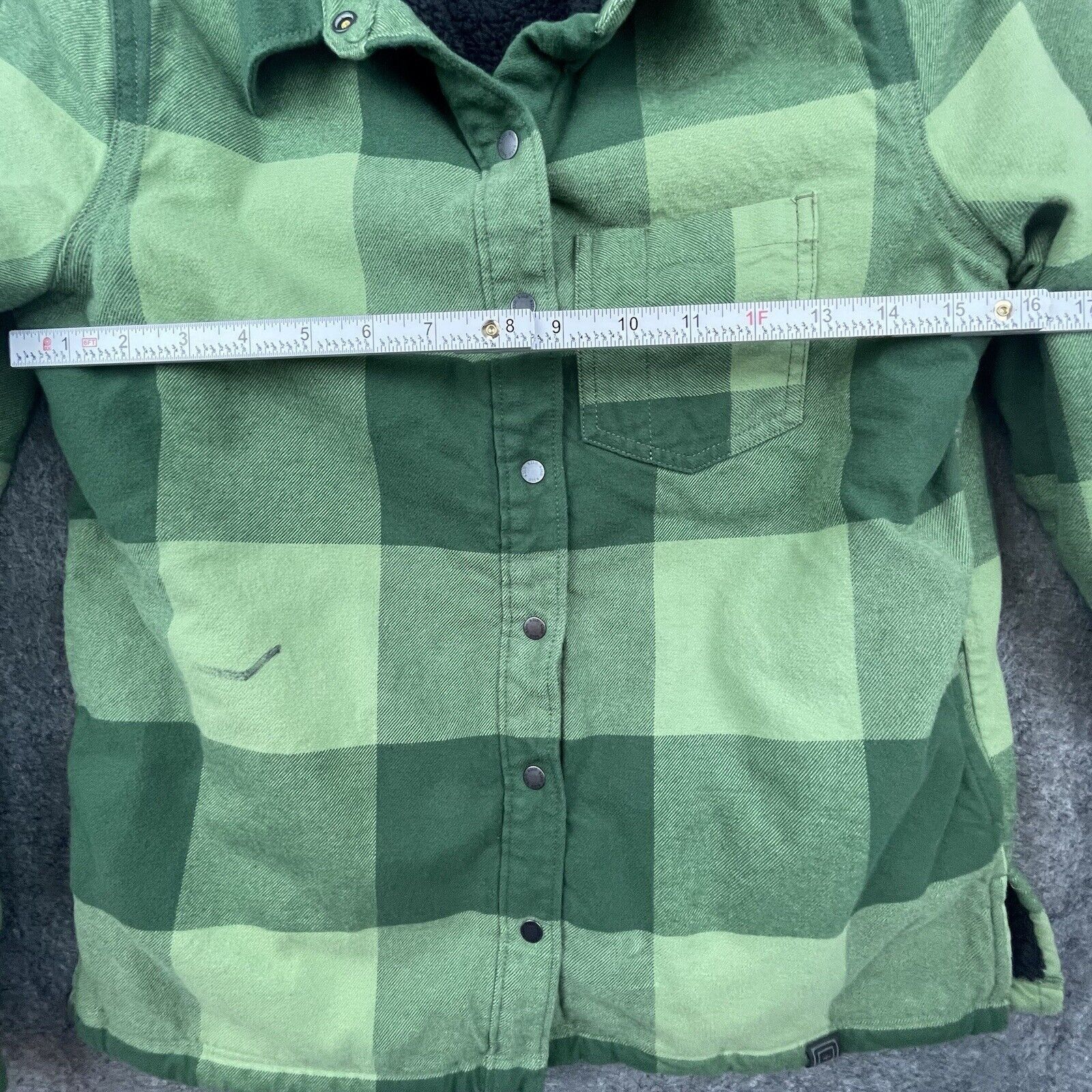 5.11 5.11 Tactical Flannel Jacket XS Plaid Sherpa Fleece Shacket Size XS / US 0-2 / IT 36-38 - 6 Thumbnail
