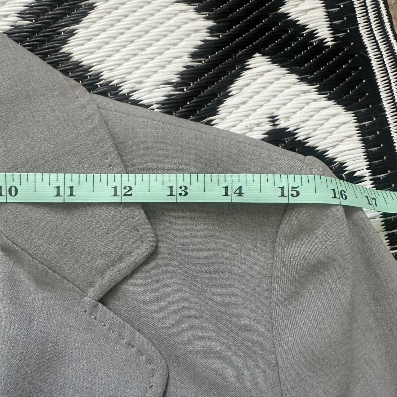 Calvin Klein Calvin Klein Grey Two-Button Lux Women’s Blazer Size 4 Size S / US 4 / IT 40 - 5 Thumbnail