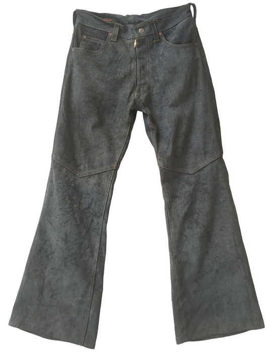 Leather NAP Leather Flare Pant | Grailed