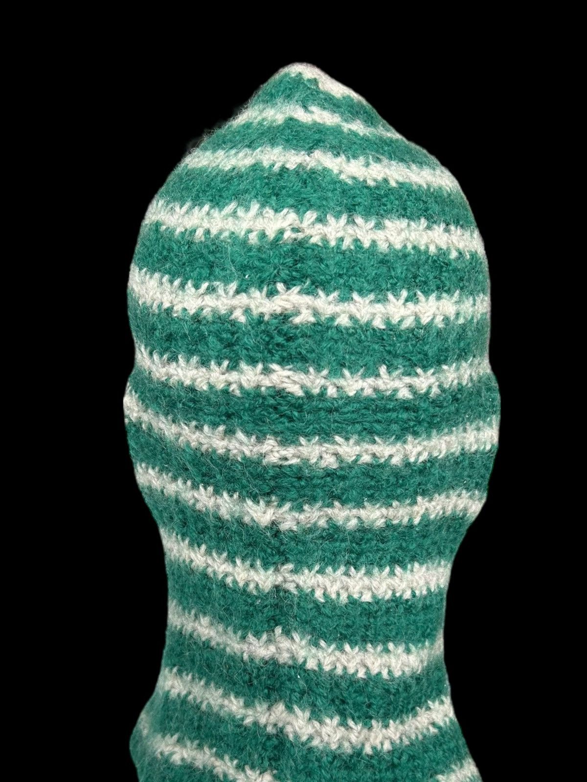Japanese Brand × Kapital × Vintage Balaclava Masked Crochet Knitted Handmade Rare ☠️☠️ Size ONE SIZE - 4 Thumbnail