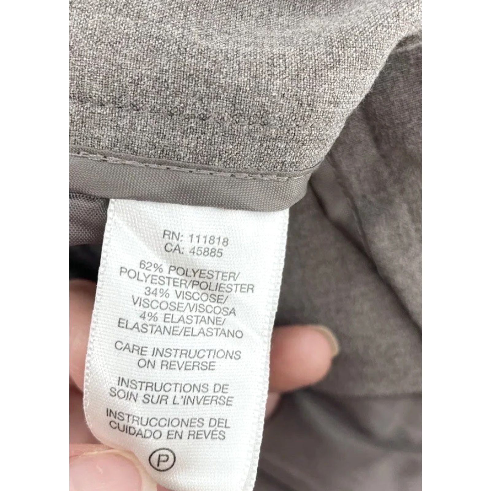 Michael Kors MICHAEL KORS Dress Pants Brown Wide-Leg Pockets 32 Inseam 12 Hemmed Womens Regular XS-XL? No, Size 12 Size 34" / US 12 / IT 48 - 7 Thumbnail