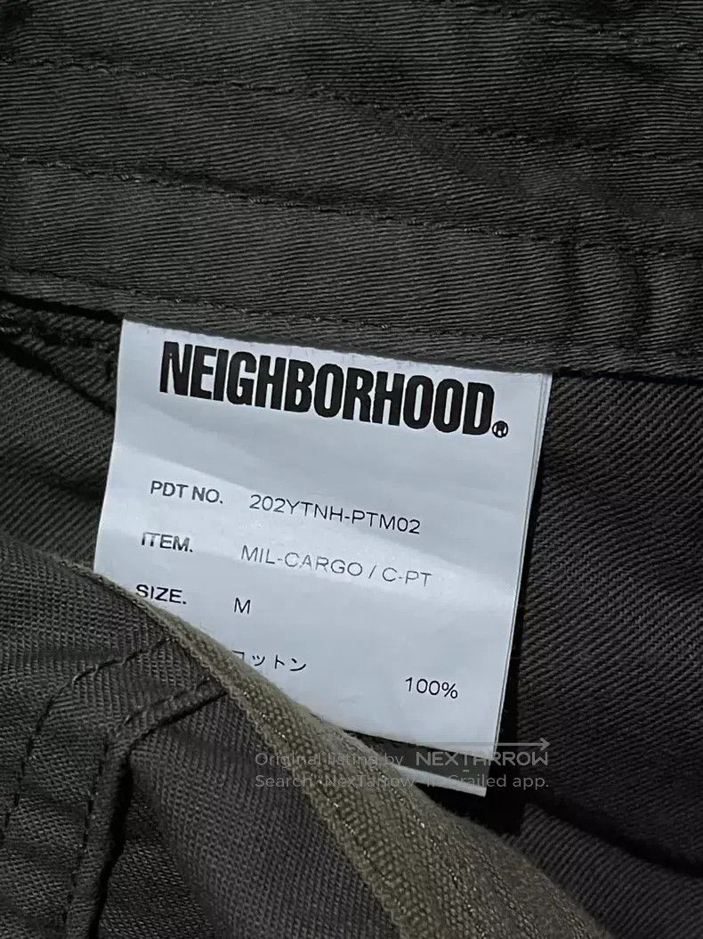 Neighborhood Neighborhood size M 20AW 20SS Slant Pocket Military Cargo Size US 27 - 5 Thumbnail