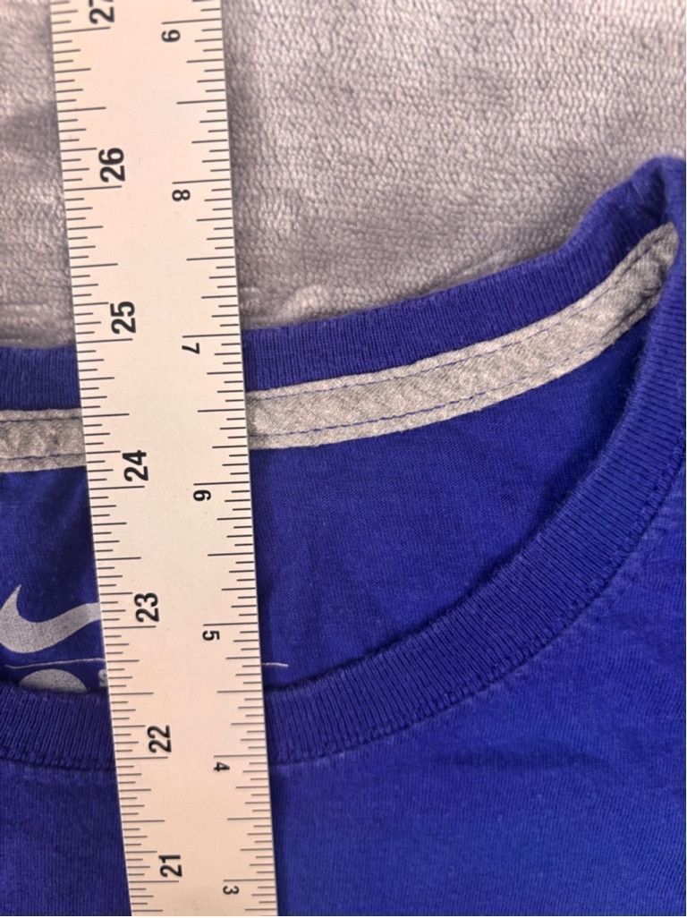 Nike Women's Nike T-shirt Size L Blue Size L / US 10 / IT 46 - 5 Thumbnail