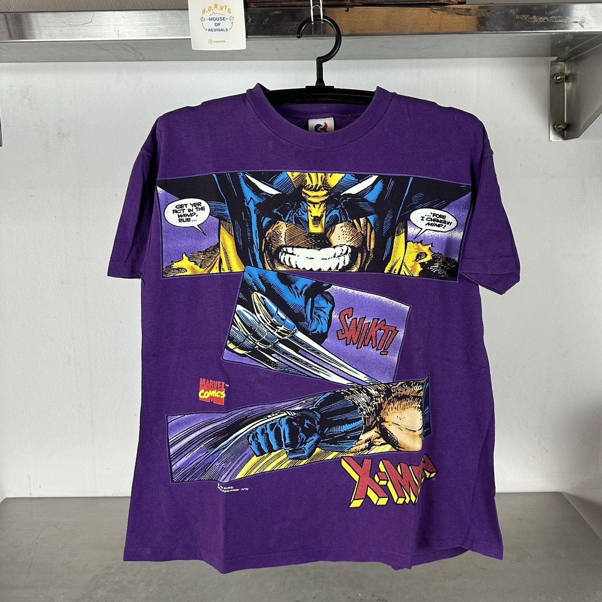 Vintage 1994 Marvel Comics Wolverines single stitch T-shirt