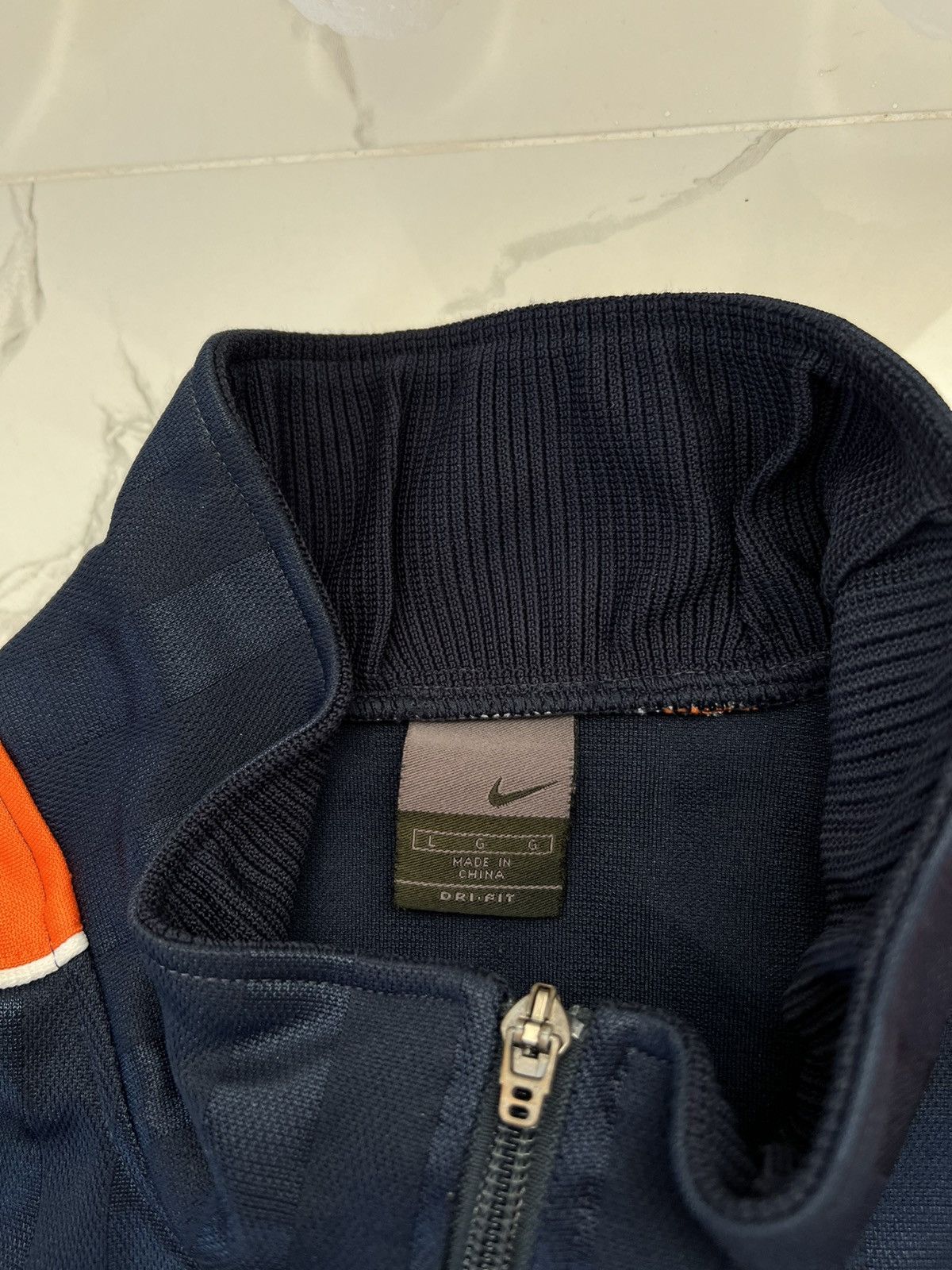 Nike 00's NIKE TEAM DRI FIT DOUBLE SWOOSH Y2K TRACK JACKET Size US L / EU 52-54 / 3 - 6 Thumbnail
