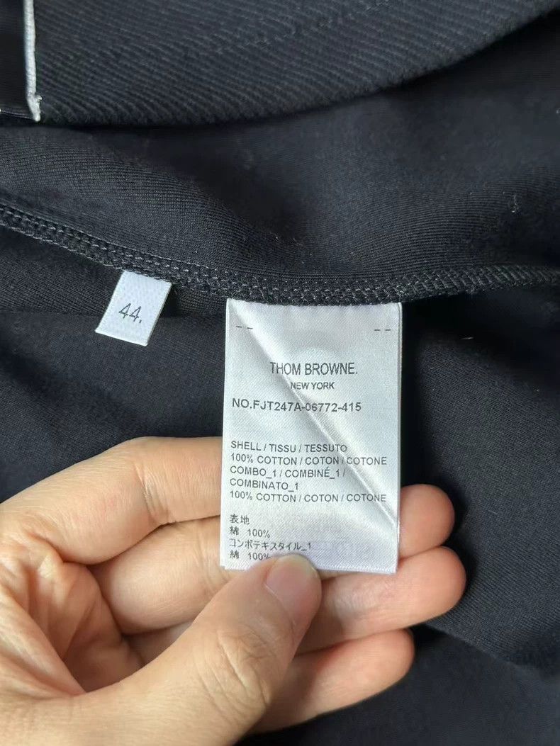 Thom Browne Thom Browne size44 Navy blue armband jacket Size US S / EU 44-46 / 1 - 4 Thumbnail