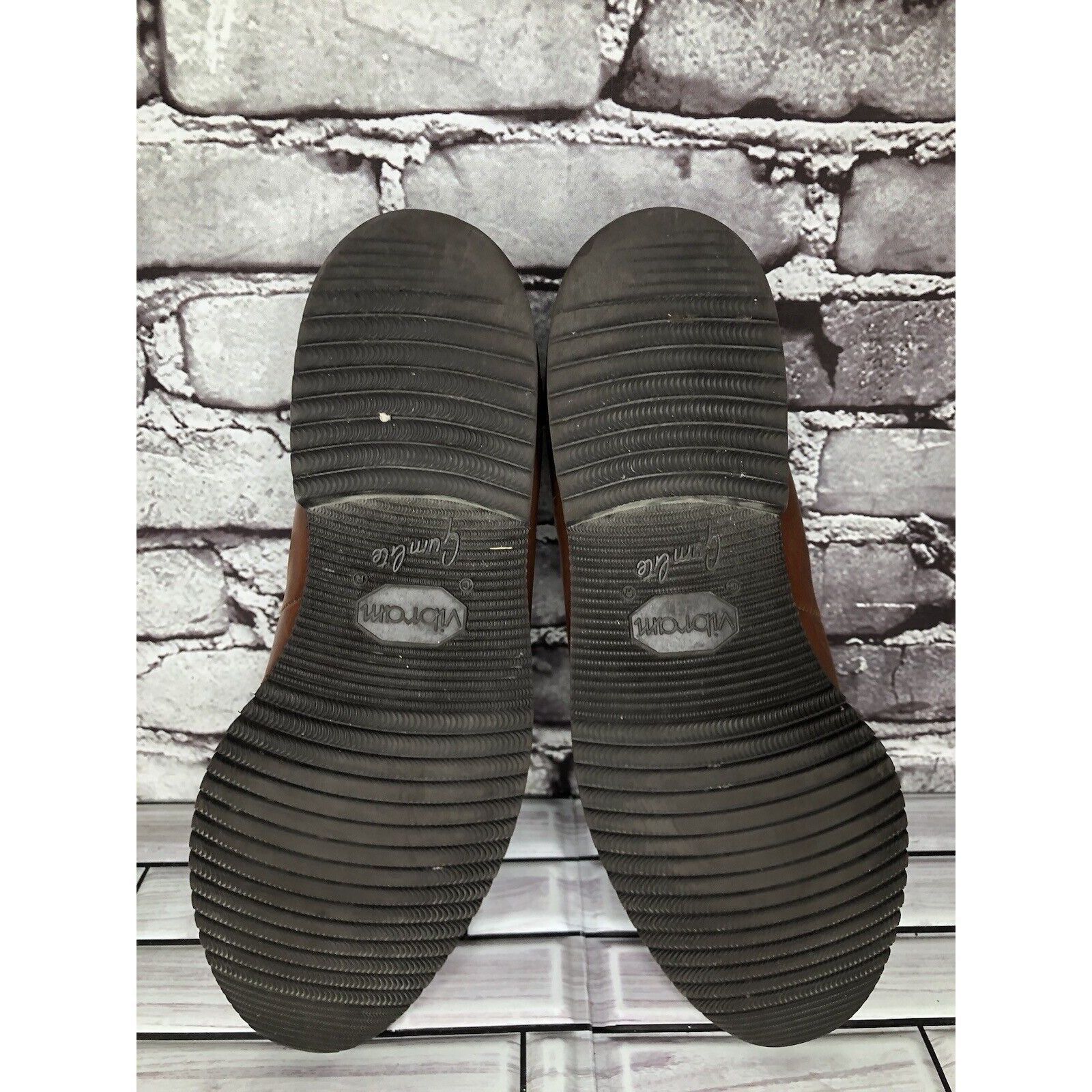 Florsheim Florsheim Vibram Brown Leather Woven Hand Sewn Dress Loafers Size US 9.5 / EU 42-43 - 6 Thumbnail
