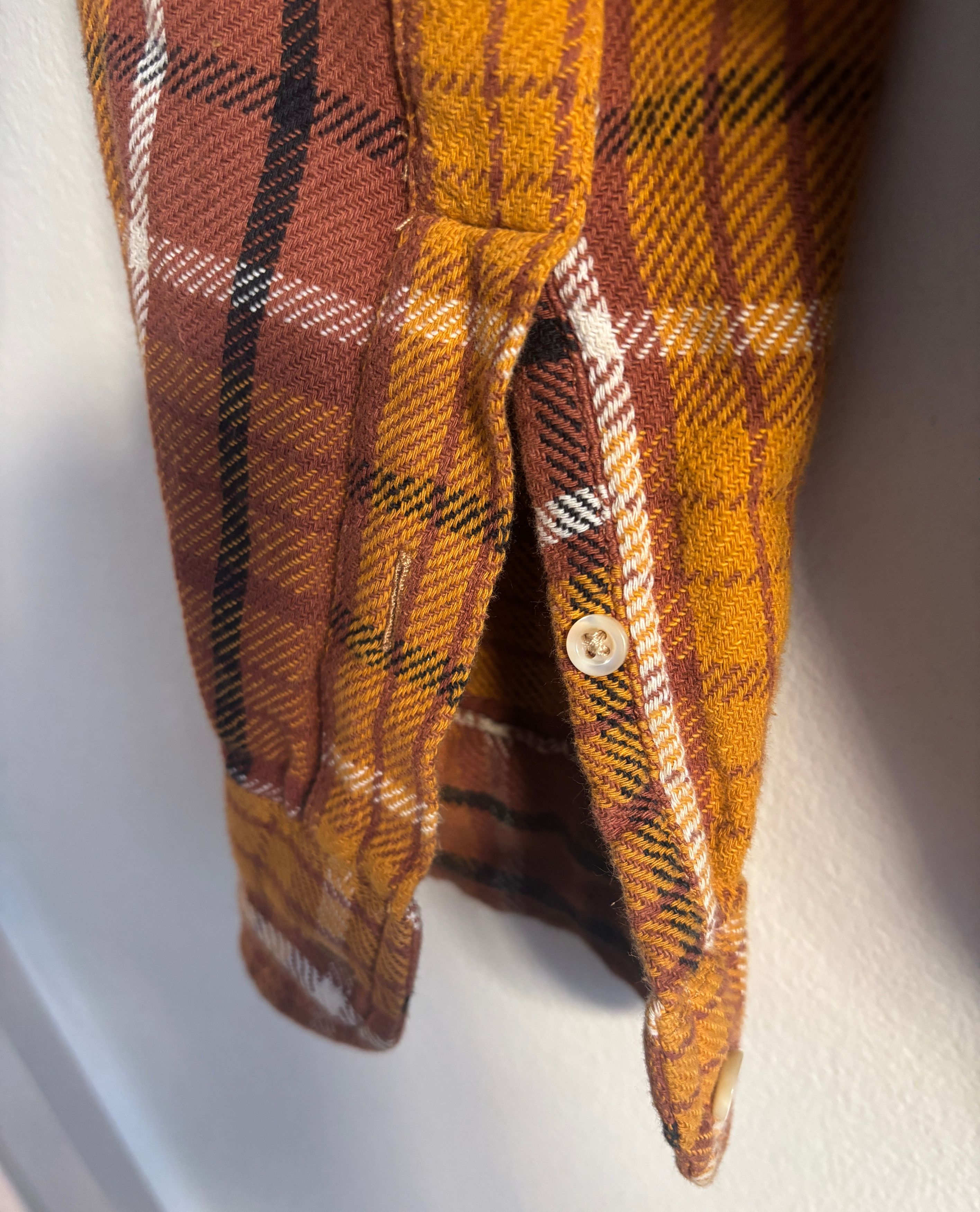 Levi's Vintage Clothing LVC Plaid Check Flannel Shirt - Small Size US S / EU 44-46 / 1 - 10 Thumbnail