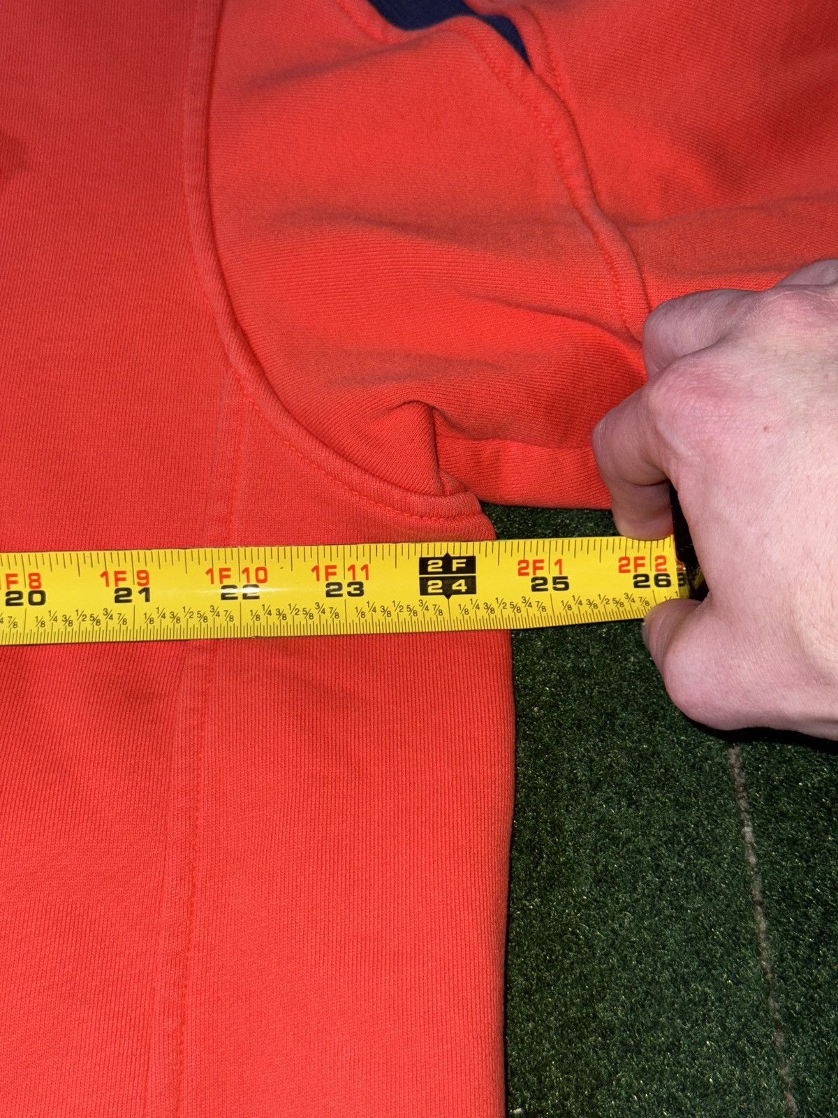 Nike × Vintage Y2K Nike Center Check Swoosh Syracuse Orangemen Sweatshirt Size US L / EU 52-54 / 3 - 5 Thumbnail