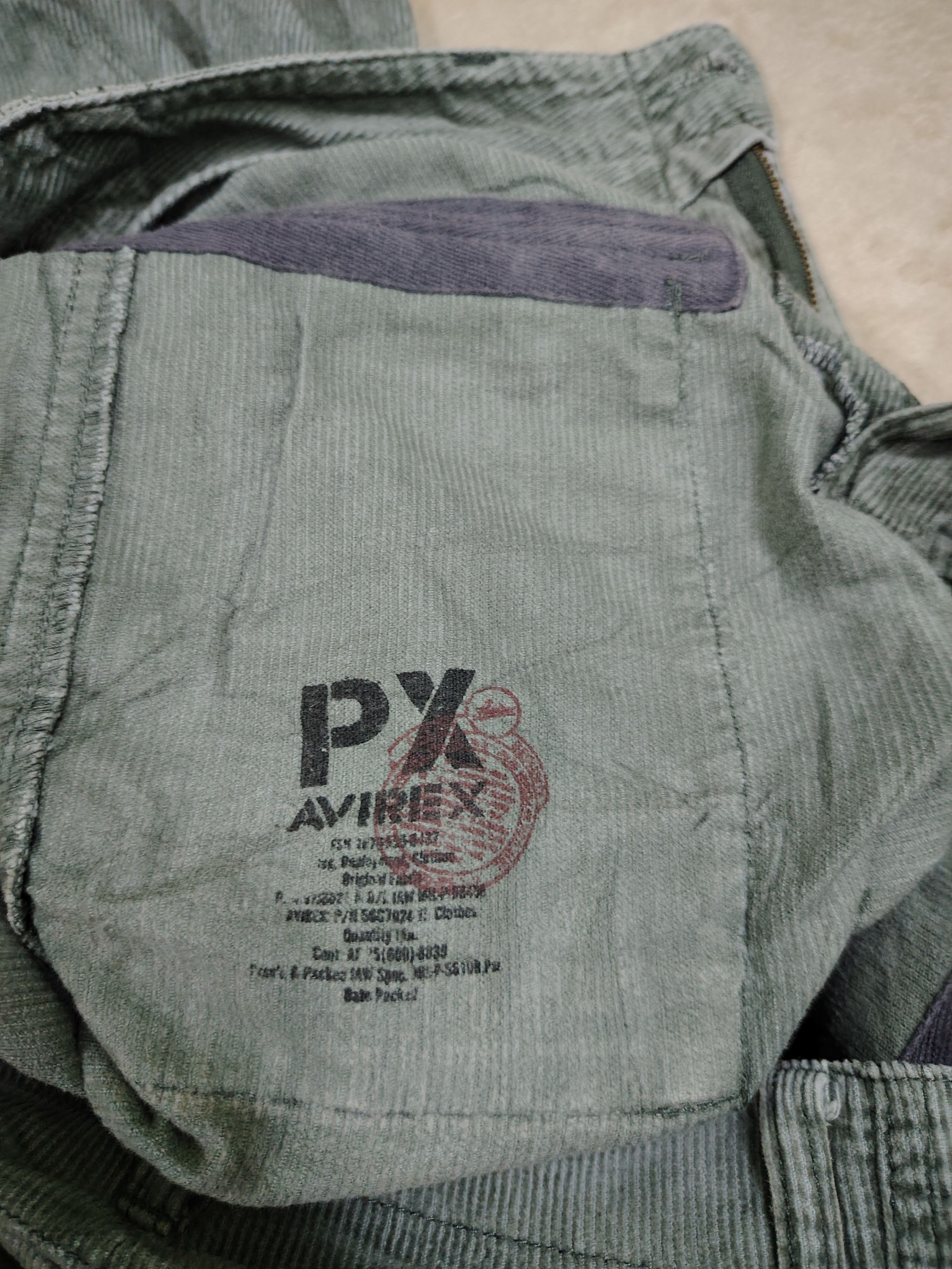 Avirex Vintage Avirex Corduroy Cargo Monkey Pants Size US 33 - 8 Thumbnail