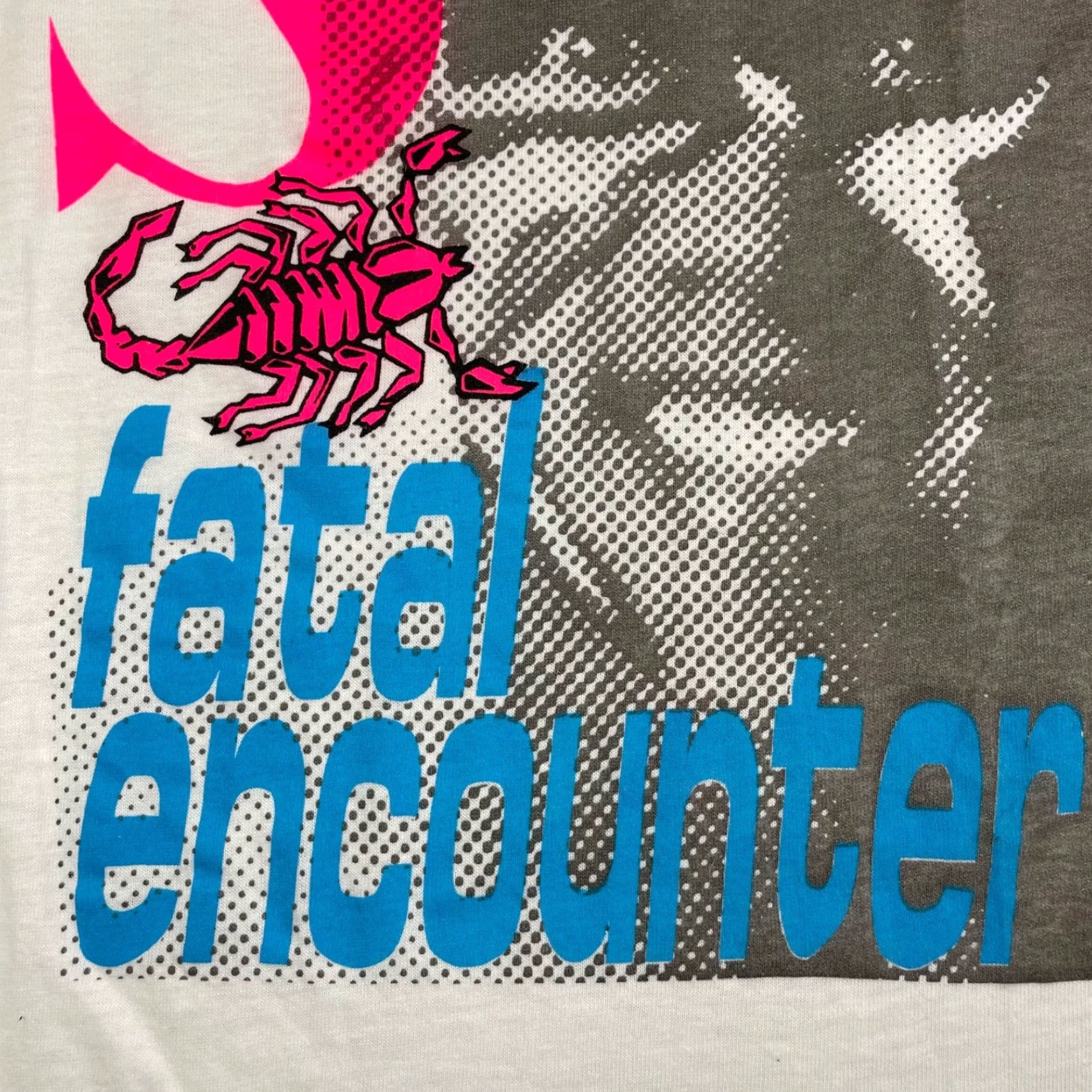 Vintage VINTAGE Sting WCW T-Shirt White XL - NEW Rare Fatal Encounter Single Stitch S/S Cotton/Poly USA Men Shirt Size US XL / EU 56 / 4 - 3 Thumbnail