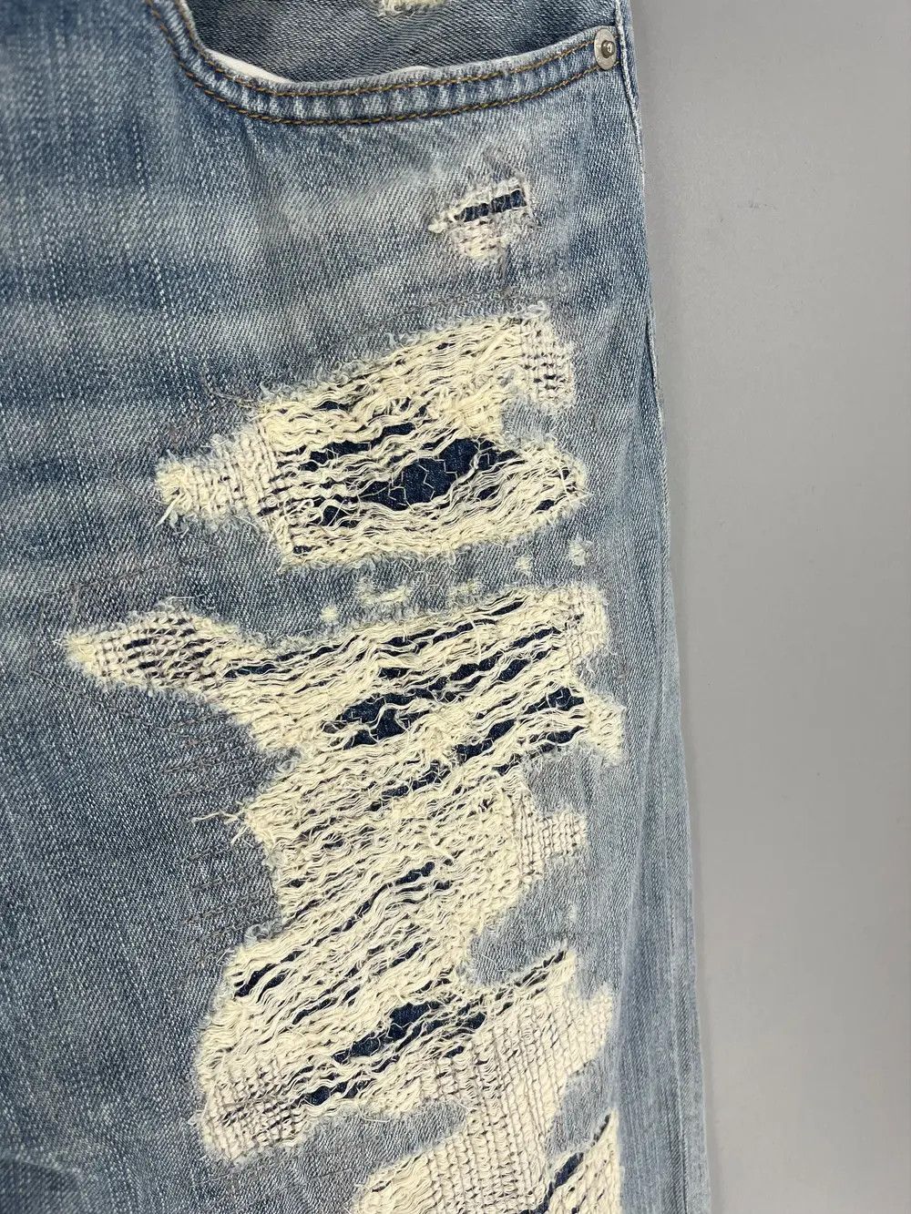 Polo Ralph Lauren Polo Ralph Lauren Denim & Supply distressed denim jeans Size US 28 / EU 44 - 10 Thumbnail