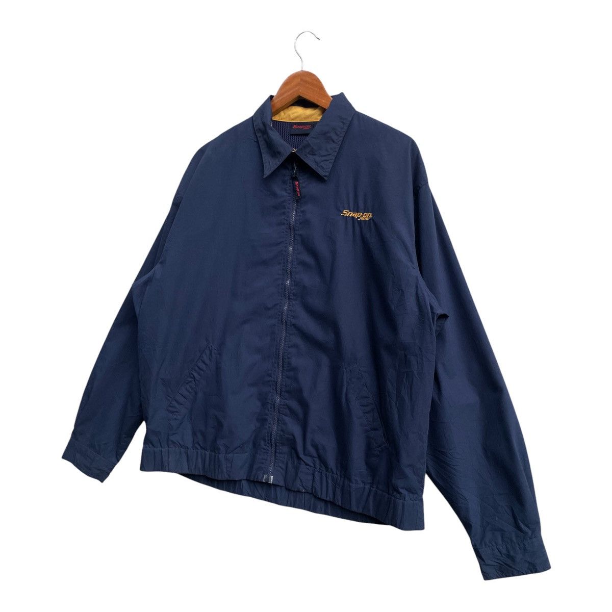 Japanese Brand × Vintage Vintage Snap On Racing Motorsport Backhit Winbreaker Jacket Size US L / EU 52-54 / 3 - 3 Thumbnail
