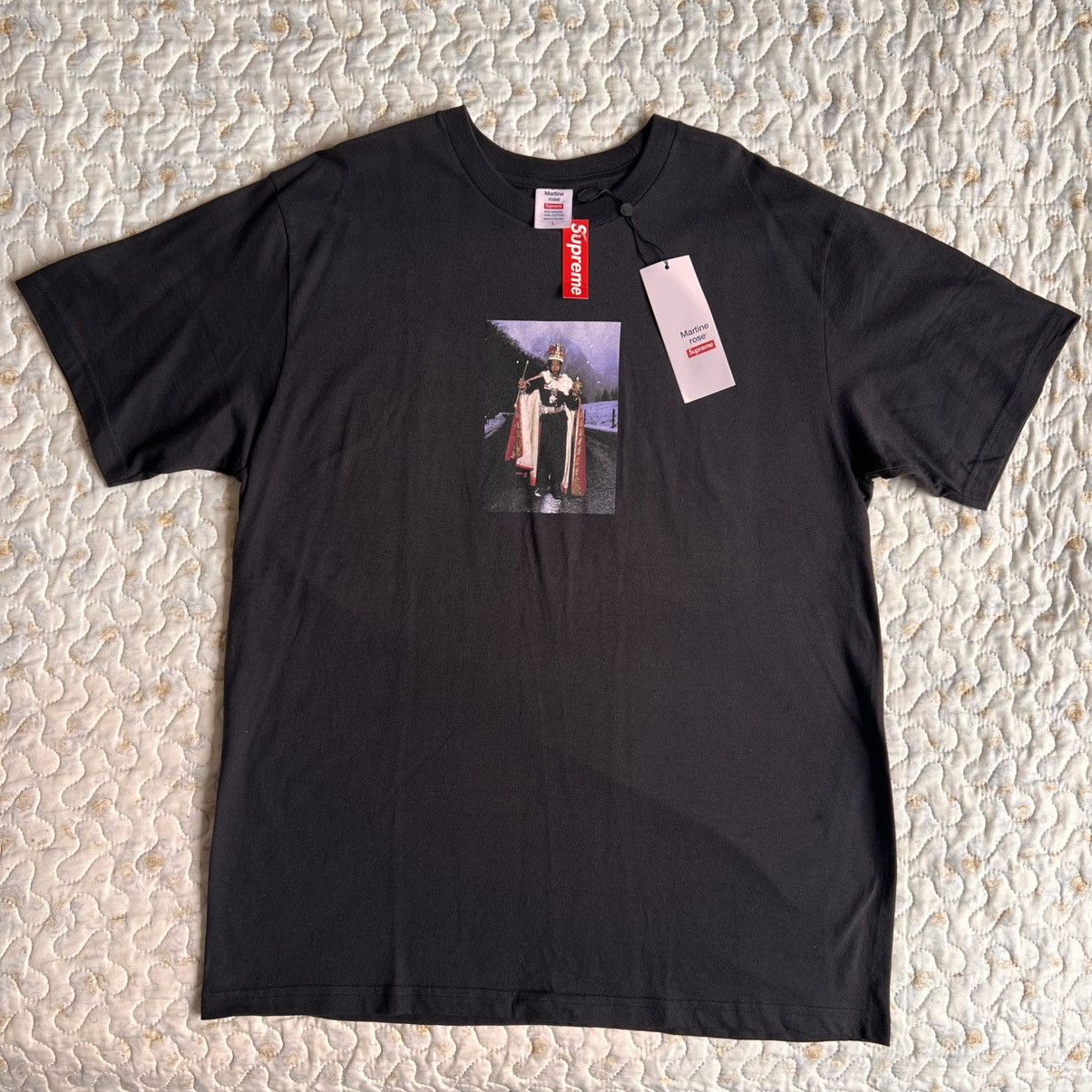 Martine Rose × Supreme L Supreme x Martine Rose Lee Scratch Perry tee Tshirt black Size US L / EU 52-54 / 3 - 17 Thumbnail