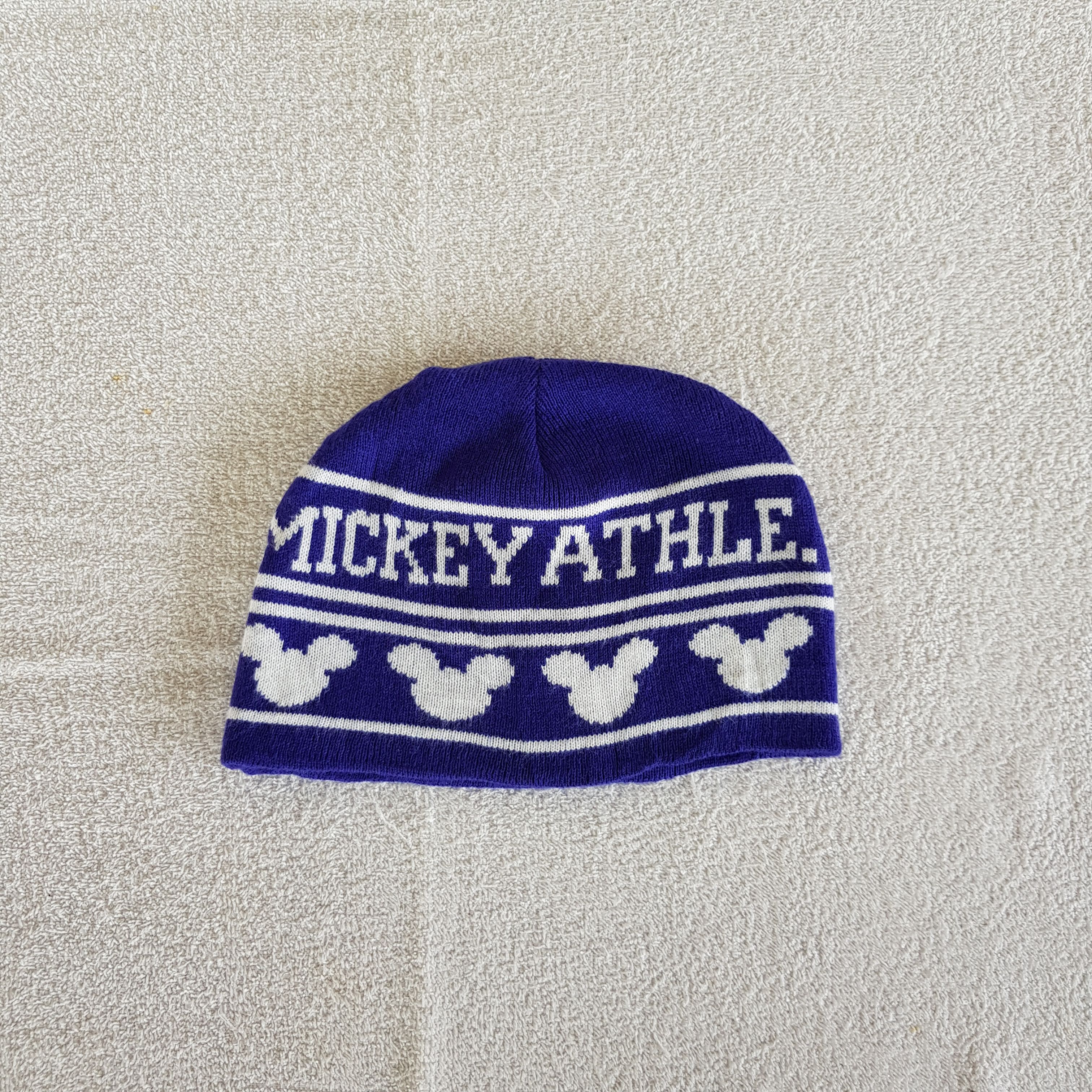 Mickey Mouse Vintage Disney Mickey Mouse Beanie Y2K Movie Snow Caps Hats Size ONE SIZE - 1 Thumbnail
